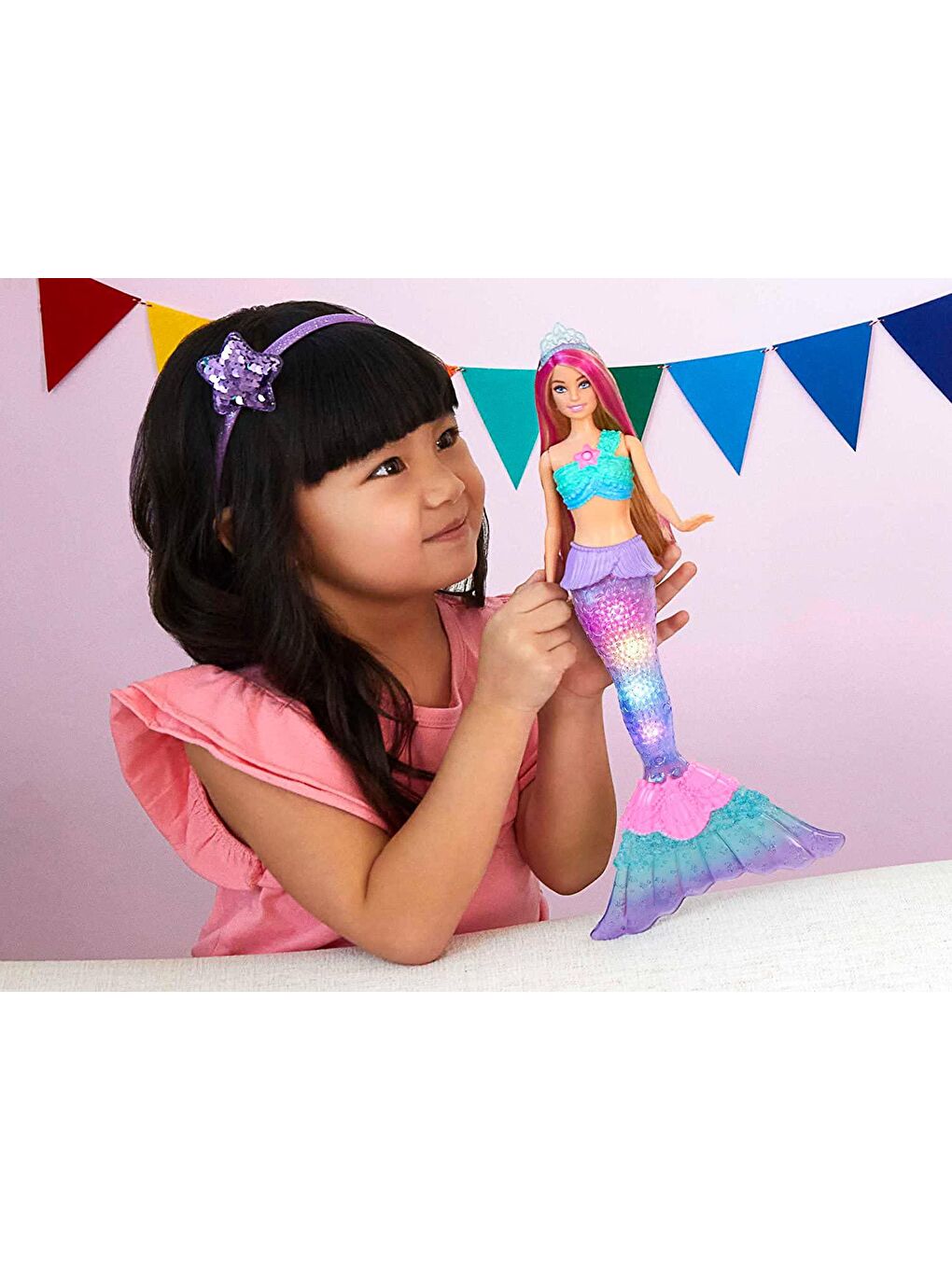 BARBIE Renksiz Dreamtopia Işıltılı Deniz Kızı HDJ36 - 2