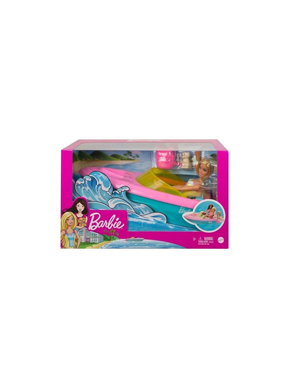 BARBIE Renksiz Teknesi Oyun Seti GRG30