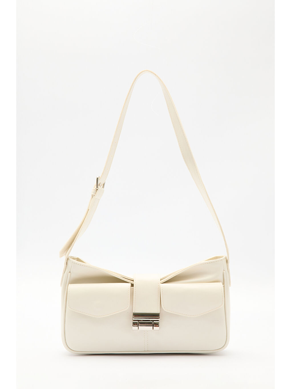 Hondae Tokalı Çanta Ekru