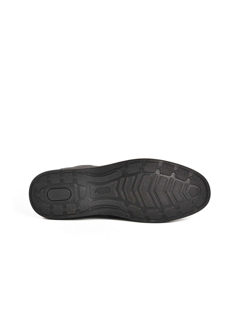 Siyah Hakiki Deri Büyük Numara Erkek Casual Ayakkabı 962 M-4