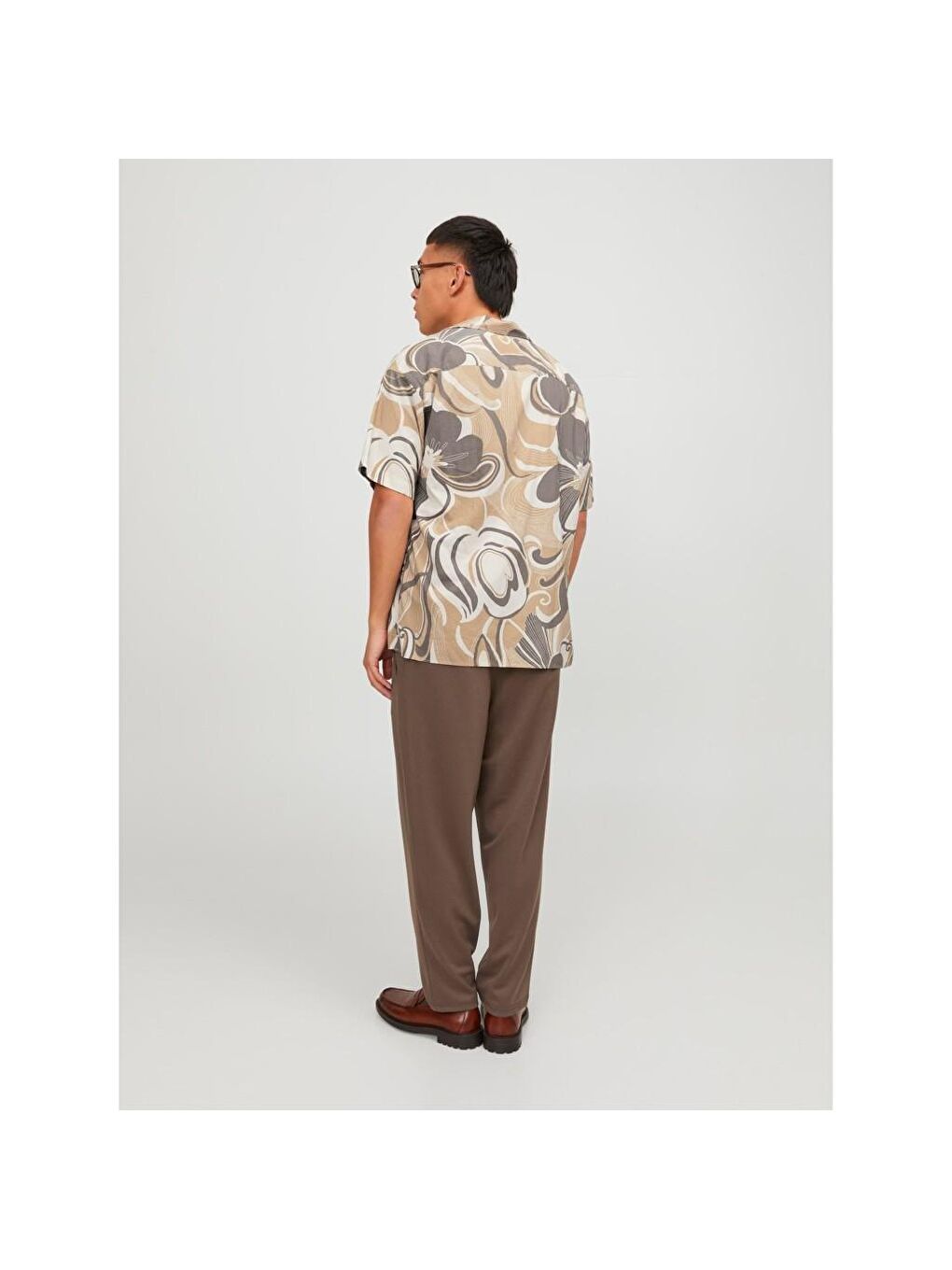 Karışık Blapalma Resort Erkek Klasik Yaka Gömlek-2