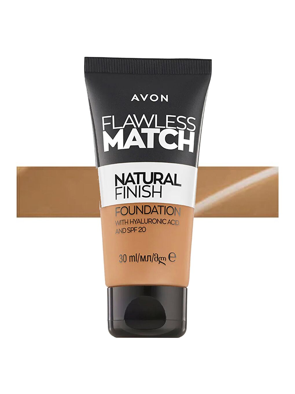 AVON Renksiz Flawless Match Natural Likit Fondöten Spf20 30 Ml. Sun Beige 320G