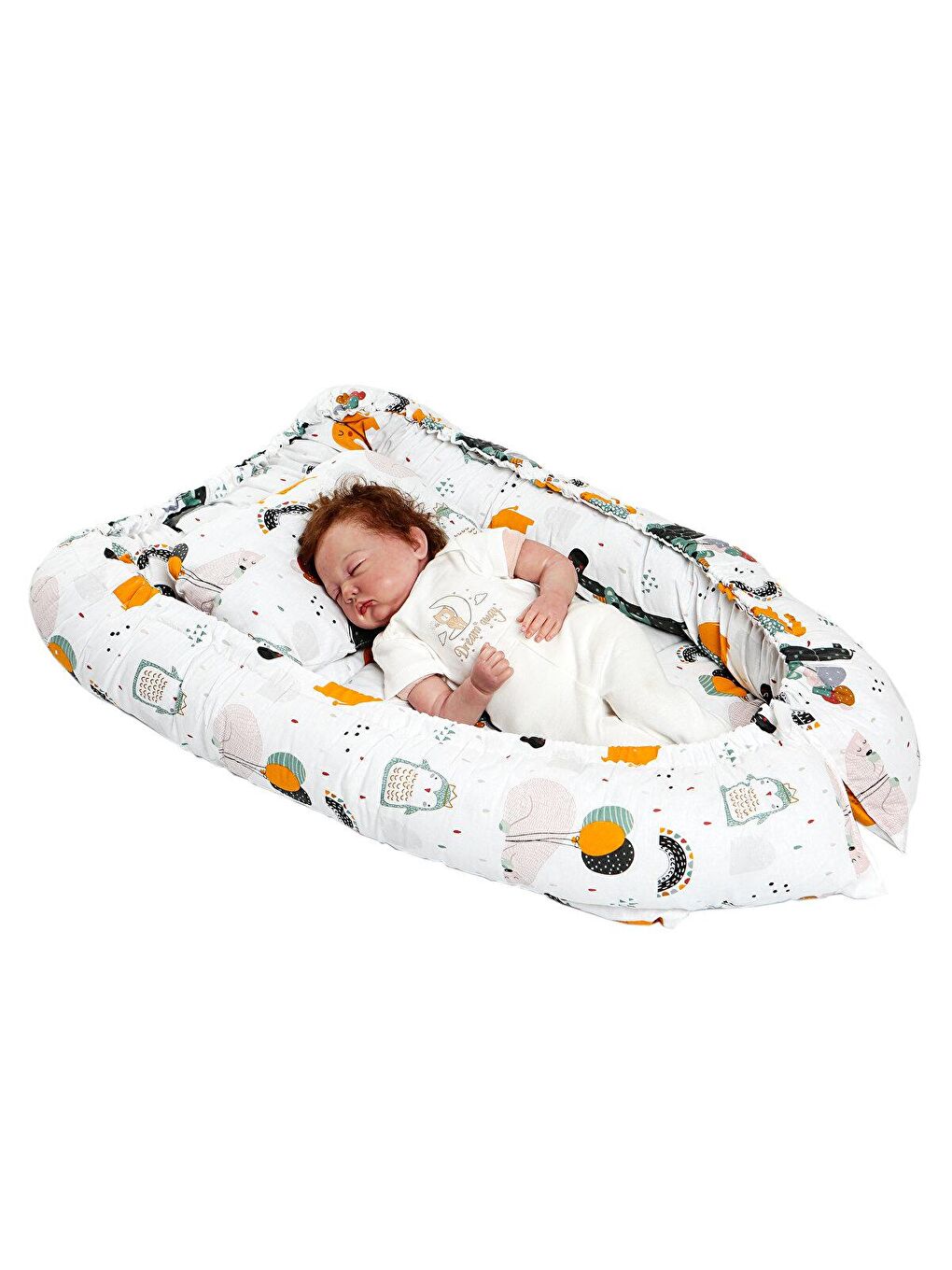 baby plus Karışık Baby Nest Güvenli Anne Yanı Yatağı - 1