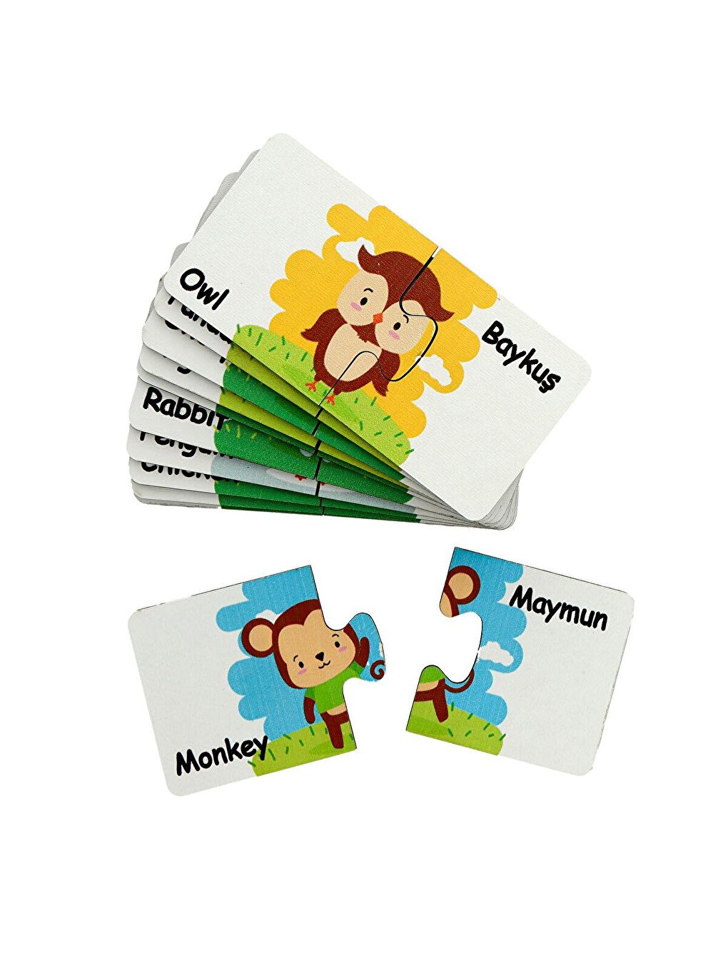 Baby Toys Karışık Montessori 24'lü Eşleştirme Puzzle