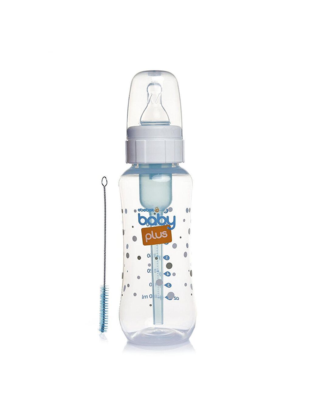 baby plus Karışık Antikolik PP Biberon 240 ml 0-6 Ay