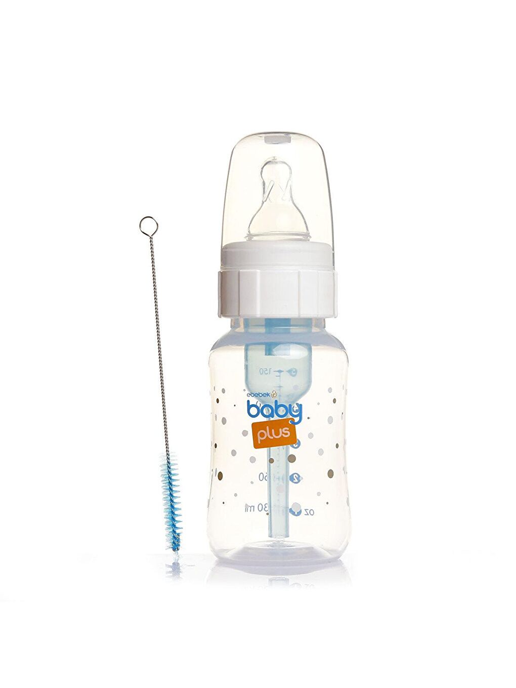 baby plus Karışık Antikolik PP Biberon 150  ml 0-6 Ay