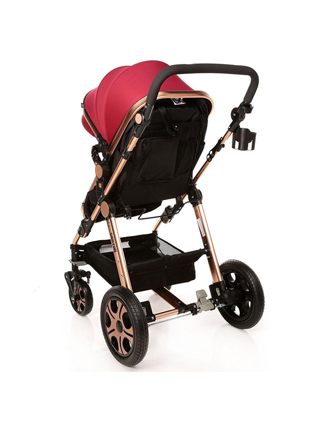 baby plus Kırmızı Canyon Travel Sistem Bebek Arabası V2 - 1