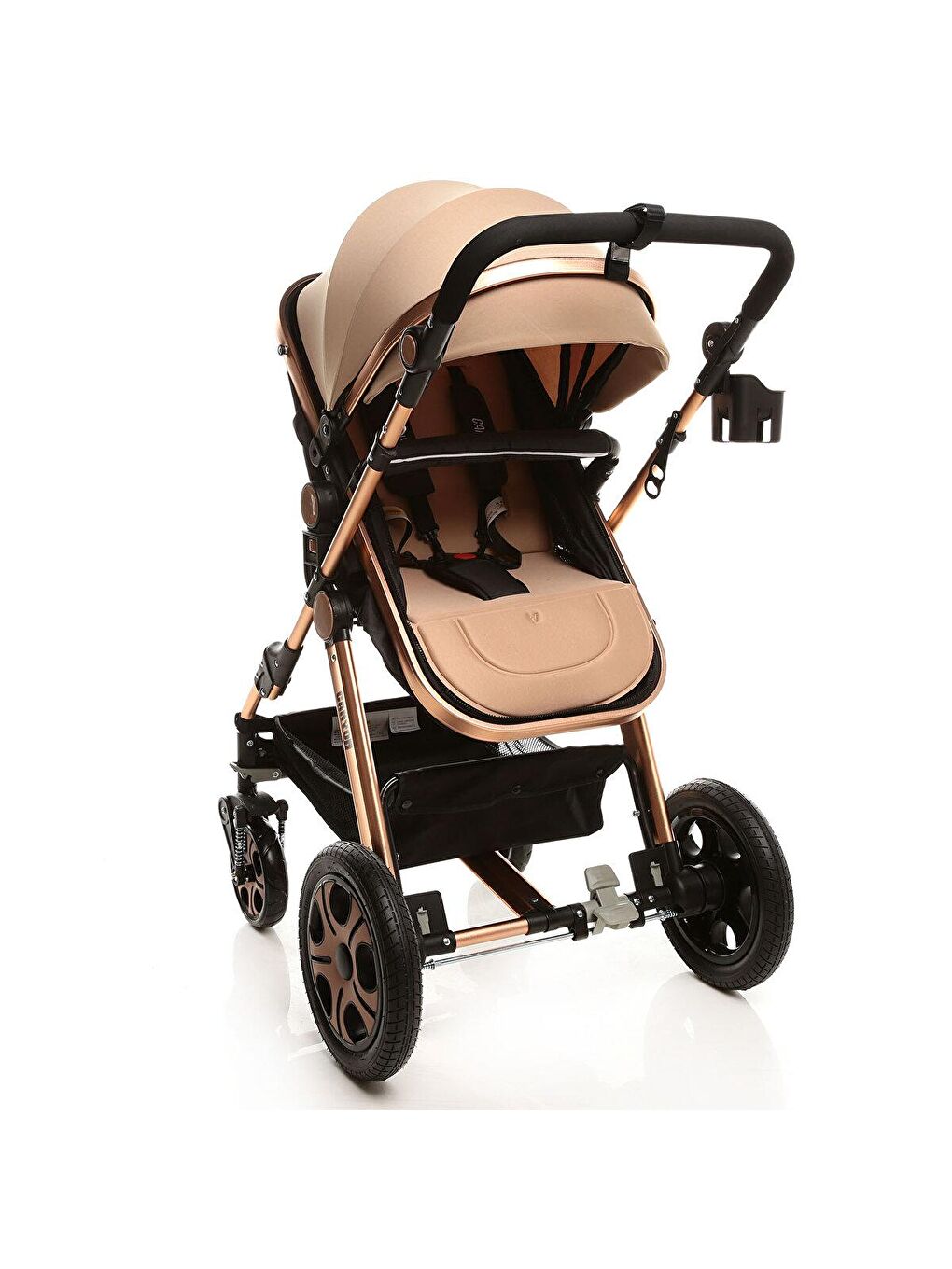 baby plus Kahverengi Canyon Travel Sistem Bebek Arabası V2 - 2