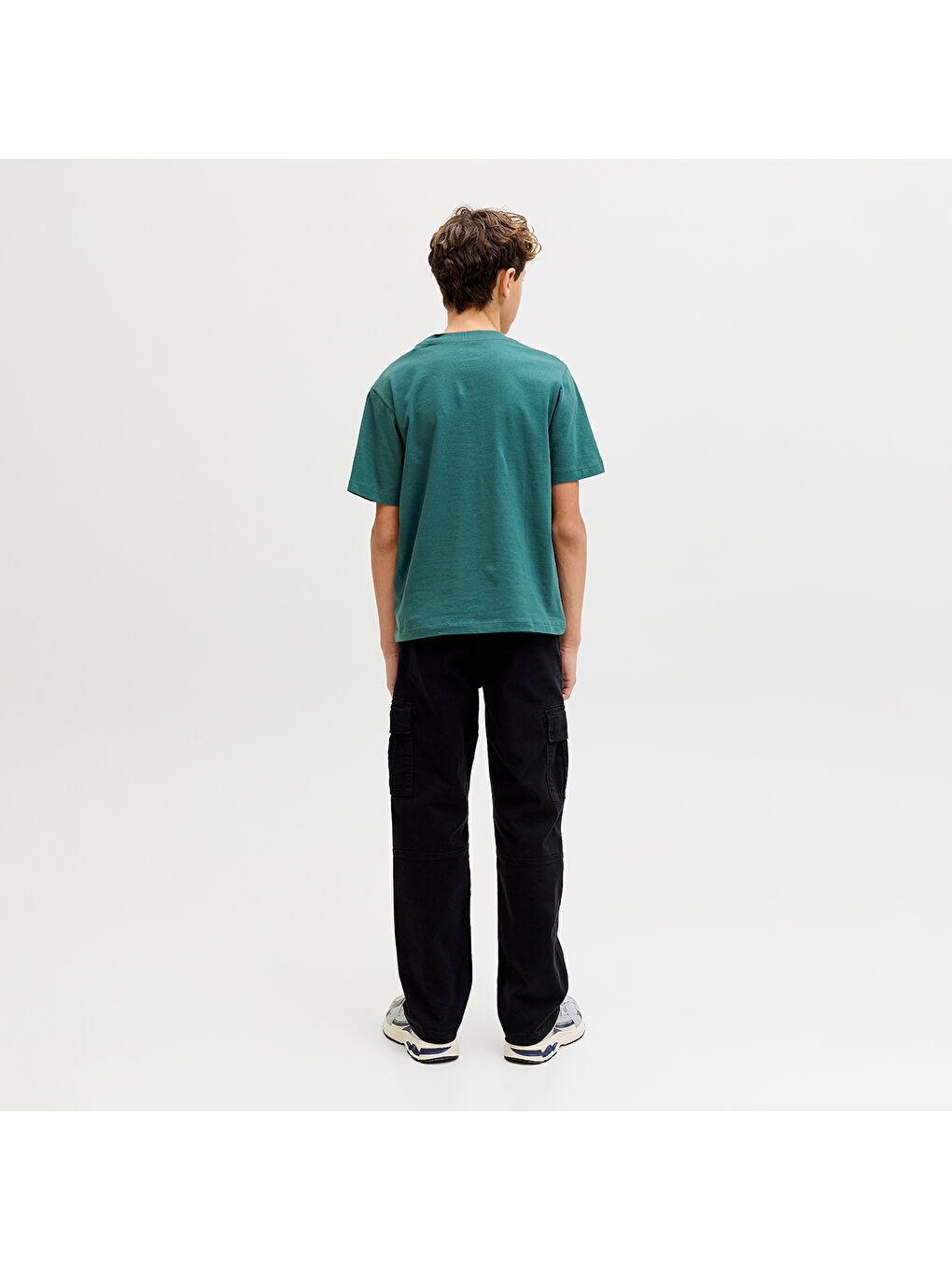 Caleb Varsity Erkek Çocuk Yeşil Tişört-1