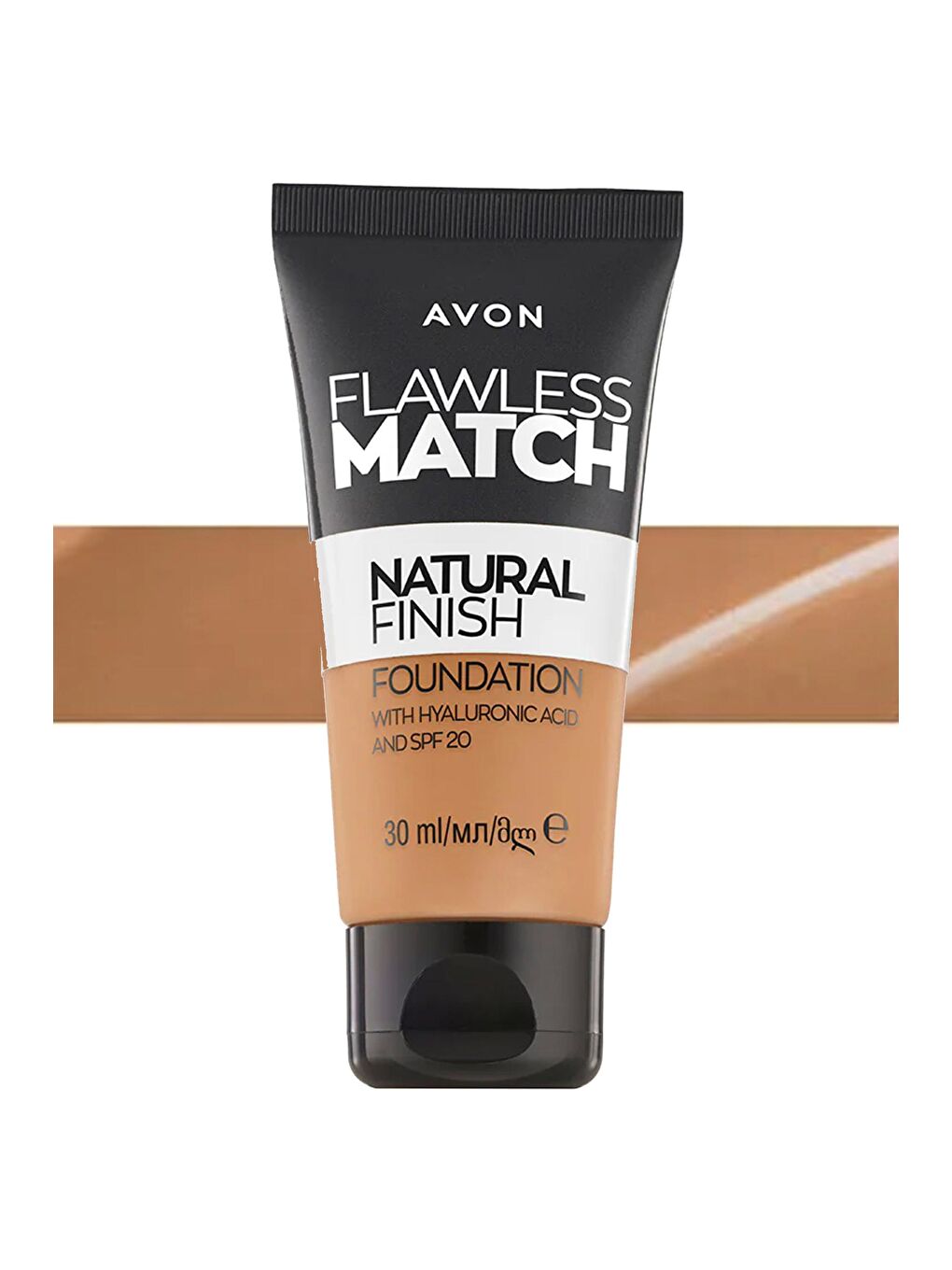 AVON Renksiz Flawless Match Natural Likit Fondöten Spf20 30 Ml. Medium Beige 310N