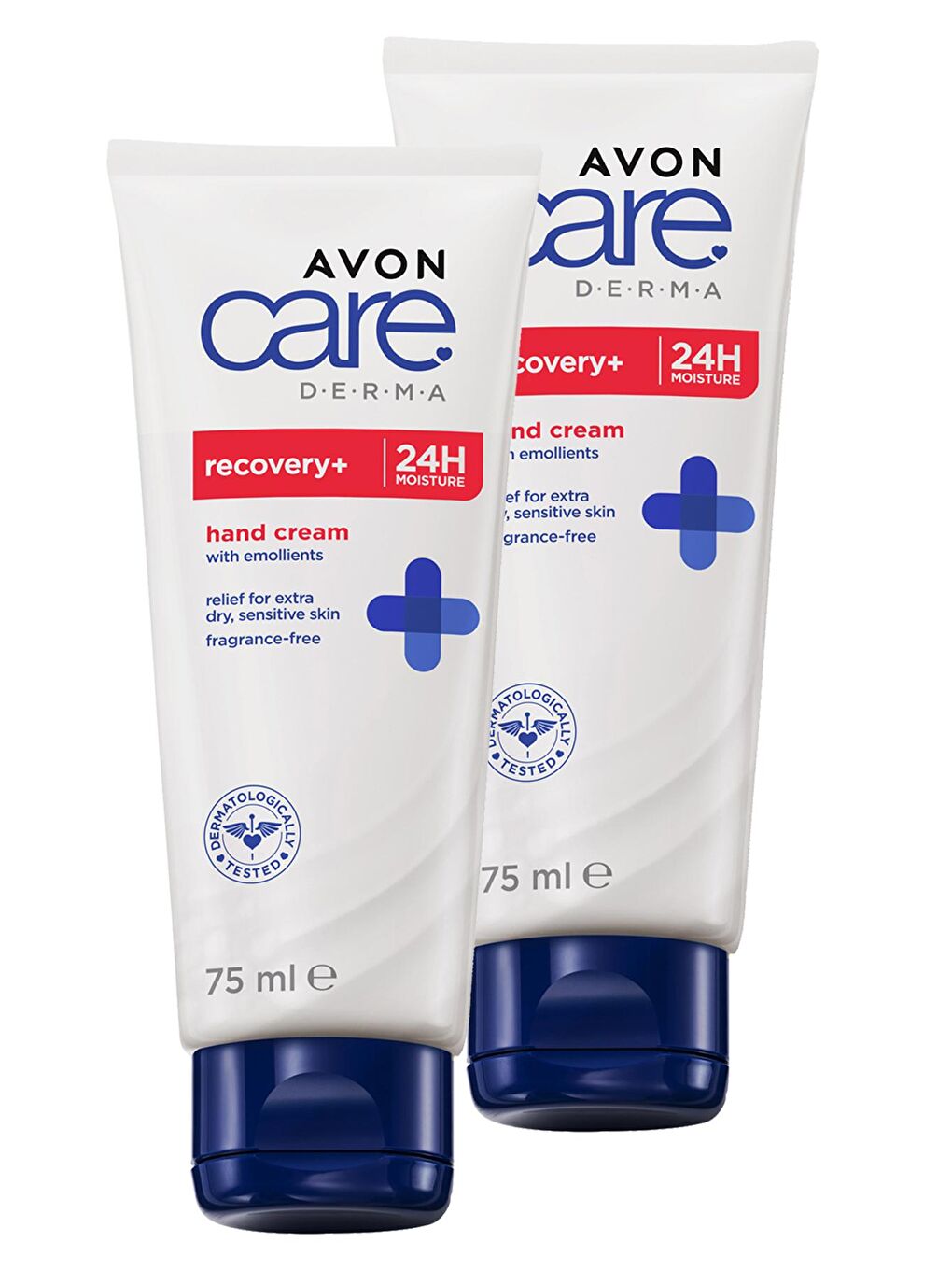 AVON Renksiz Care Derma Recovery Onarıcı Nemlendirici El Kremi 75 Ml. İkili Set