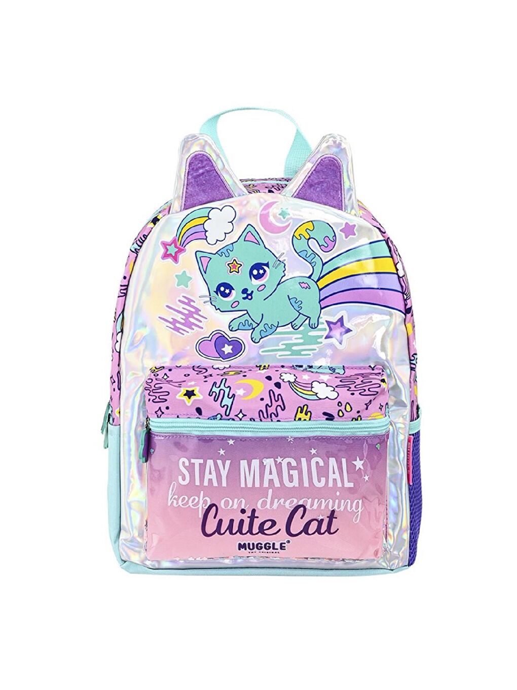 Muggle 2 Bölmeli Sweet Anaokulu Sırt Çantası Lila MU 9095