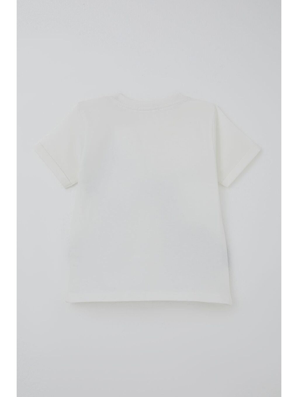 Erkek Çocuk Şortlu Takım Dinozor Macerası Ekru (1-4 Yaş)-3