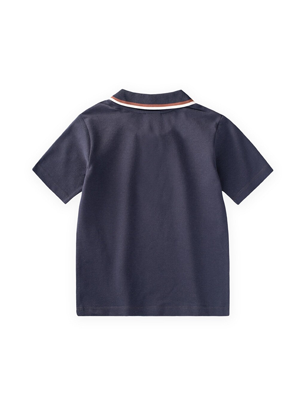 Polo Yaka T-Shirt 2-10 Yaş Lacivert-1