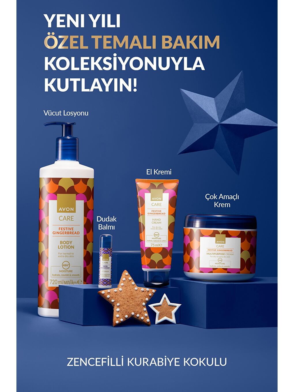 AVON Renksiz Care Festival Zencefilli El Kremi 75 Ml. - 1