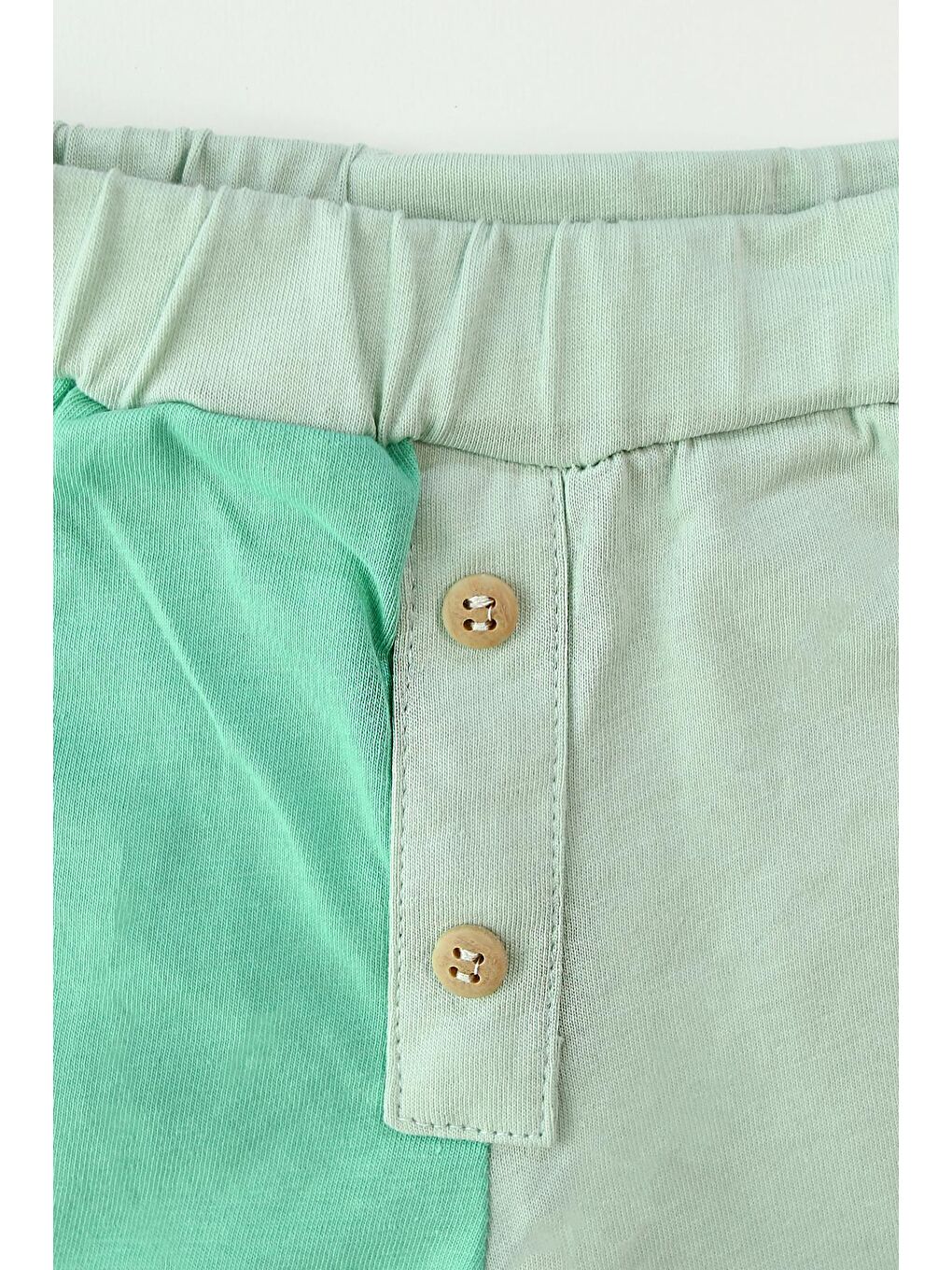 Yeşil Erkek Çocuk Little Hero Baskılı Kısa Kollu Şortlu Alt Üst Takım-4