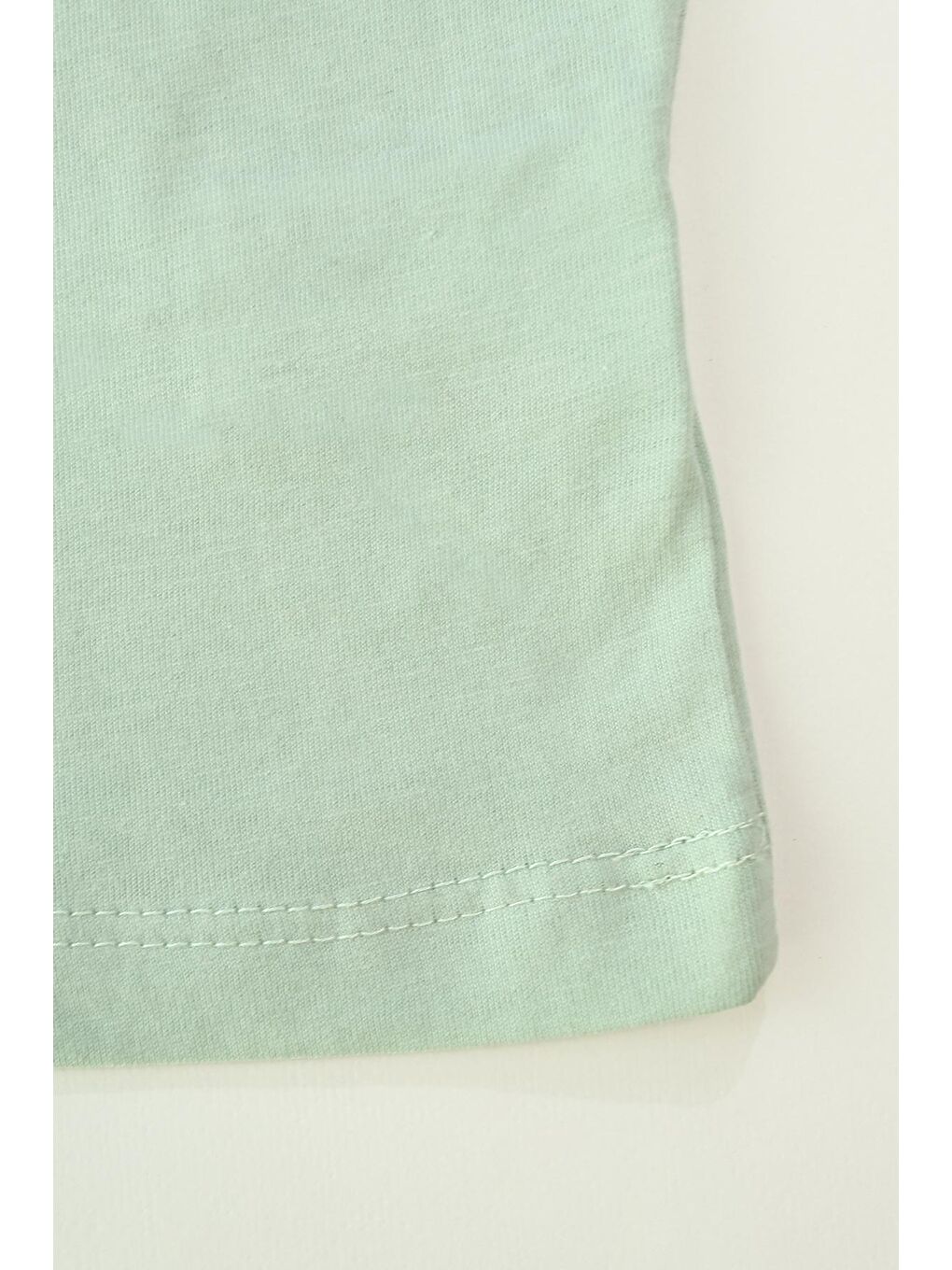 Yeşil Erkek Çocuk Little Hero Baskılı Kısa Kollu Şortlu Alt Üst Takım-7