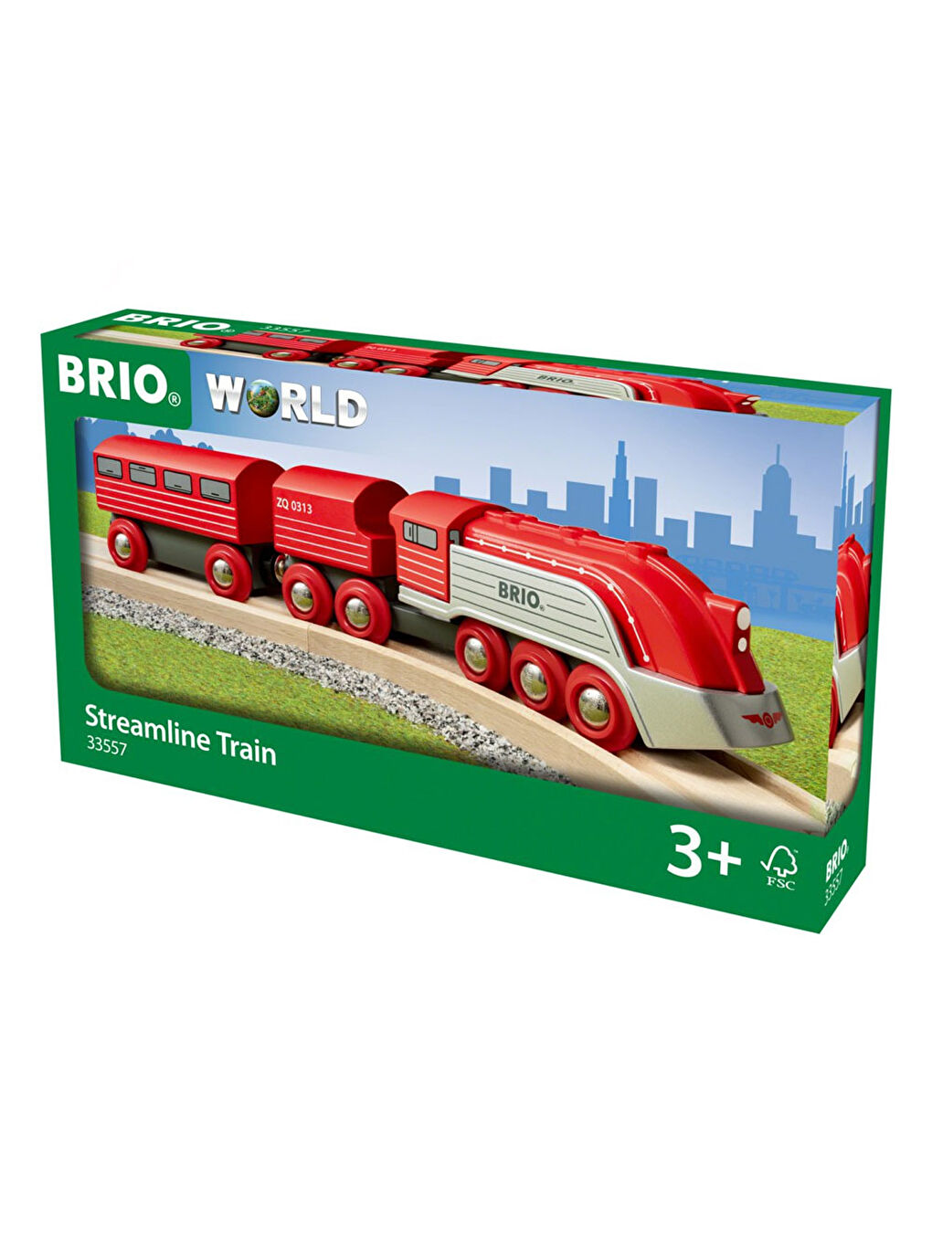 BRIO Renksiz World Kırmızı Buharlı Tren - 3