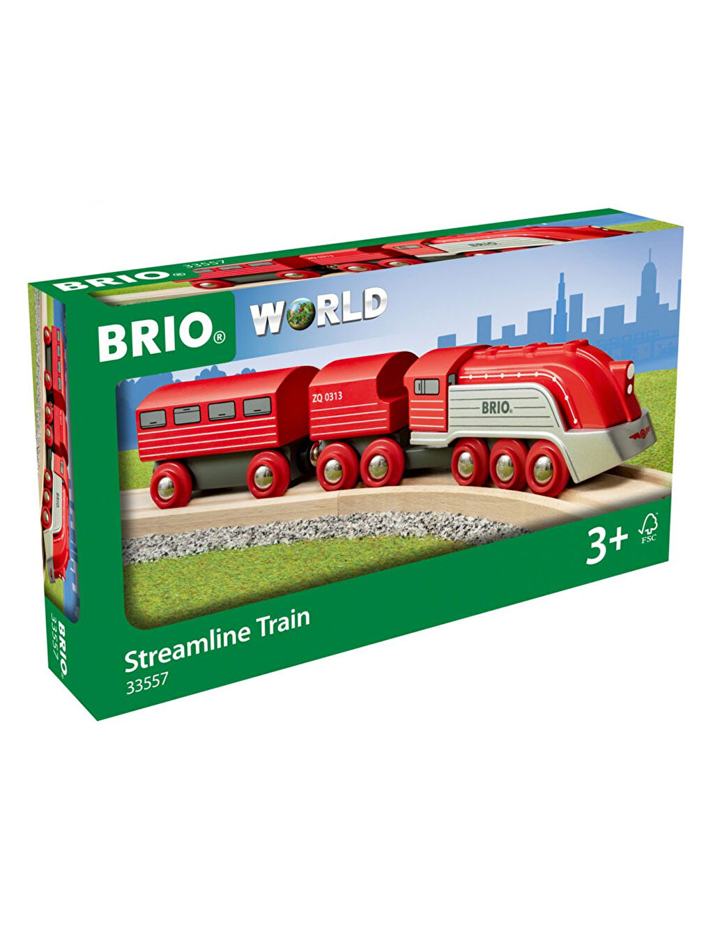 BRIO Renksiz World Kırmızı Buharlı Tren - 4