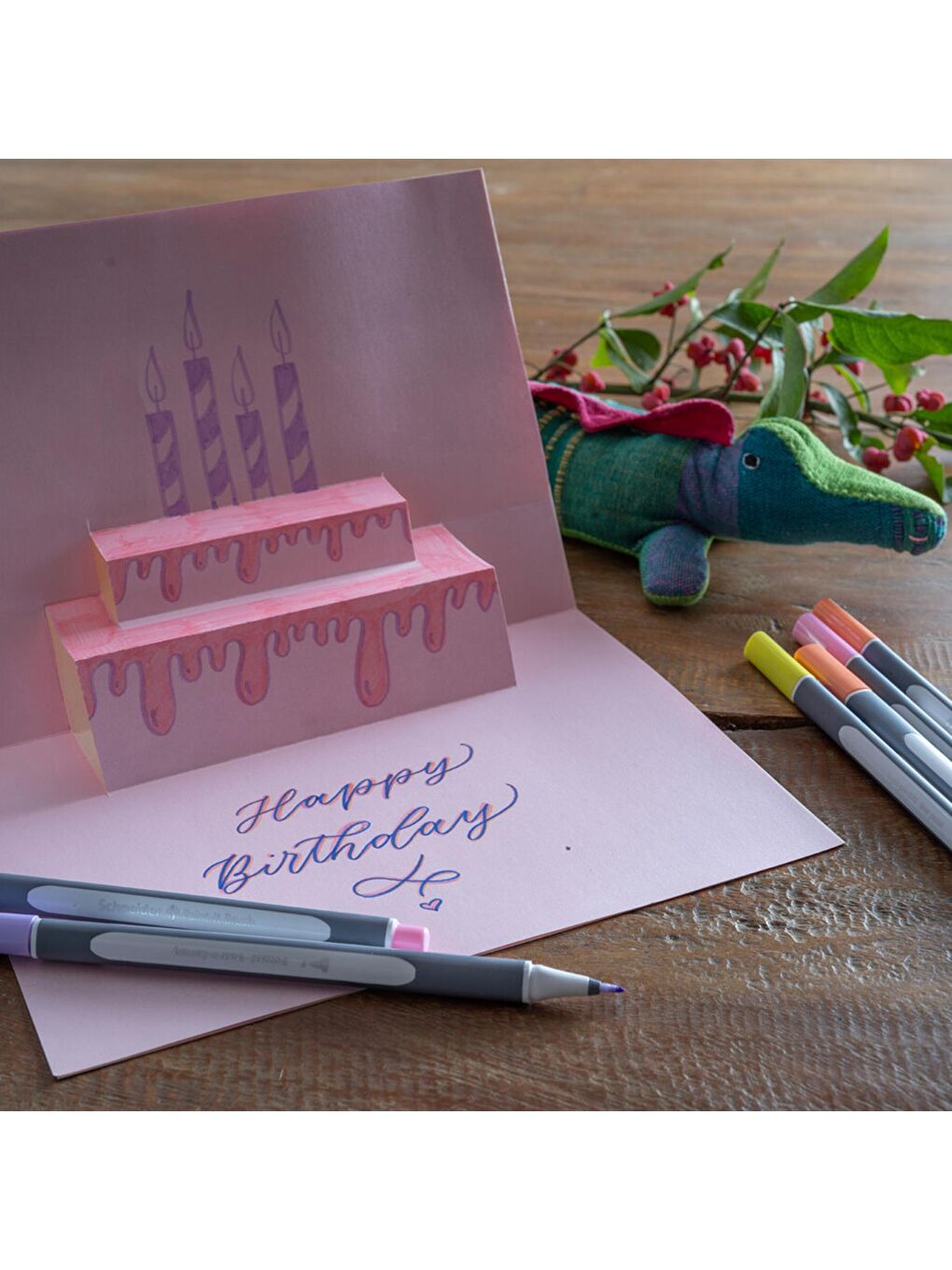 Paint-It 070 Brush Pen Pastel 6 Renk (ML07010503)-3