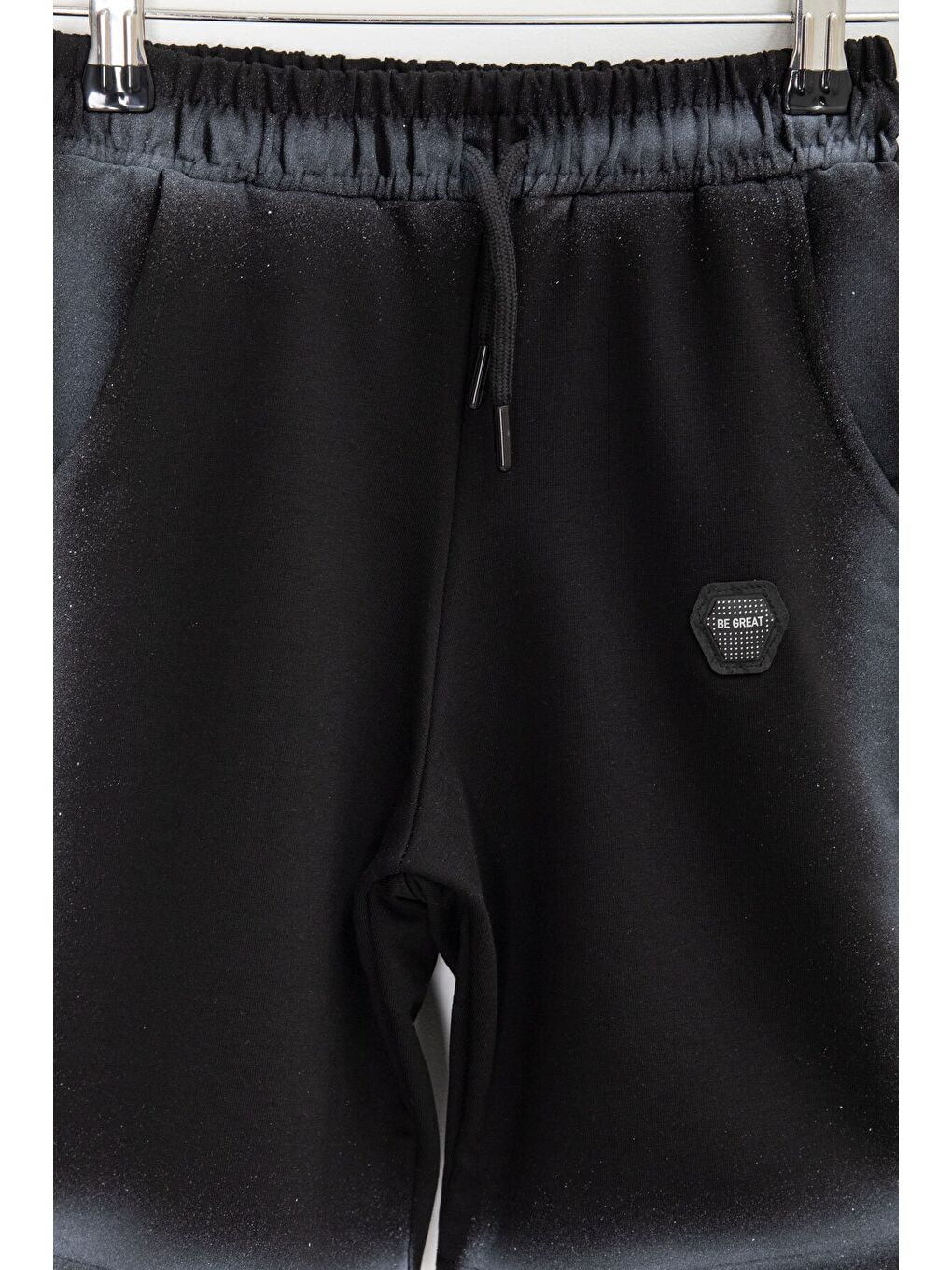 Beyaz Kabartmalı Yazılı Tişörtlü Desenli Şortlu Erkek Çocuk 2li Takım 23814-4