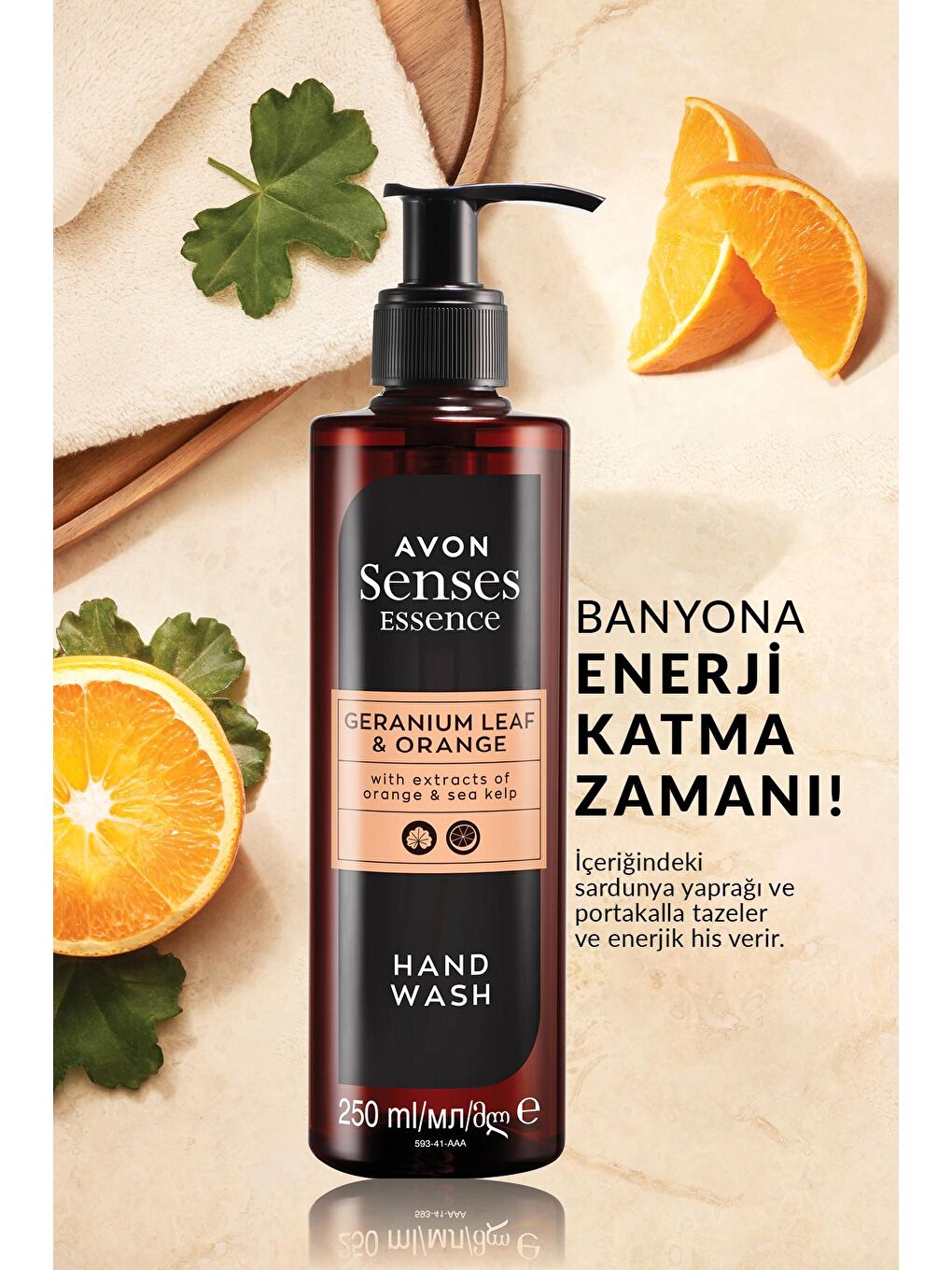 Senses Essence Sardunya Yaprağı ve Partakal Kokulu Sıvı El Sabunu 250 Ml. İkili Set-4