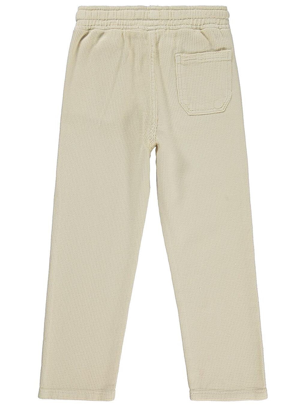 Pembe Boys Dokulu 6-9 Yaş Pantolon - Beyaz-3