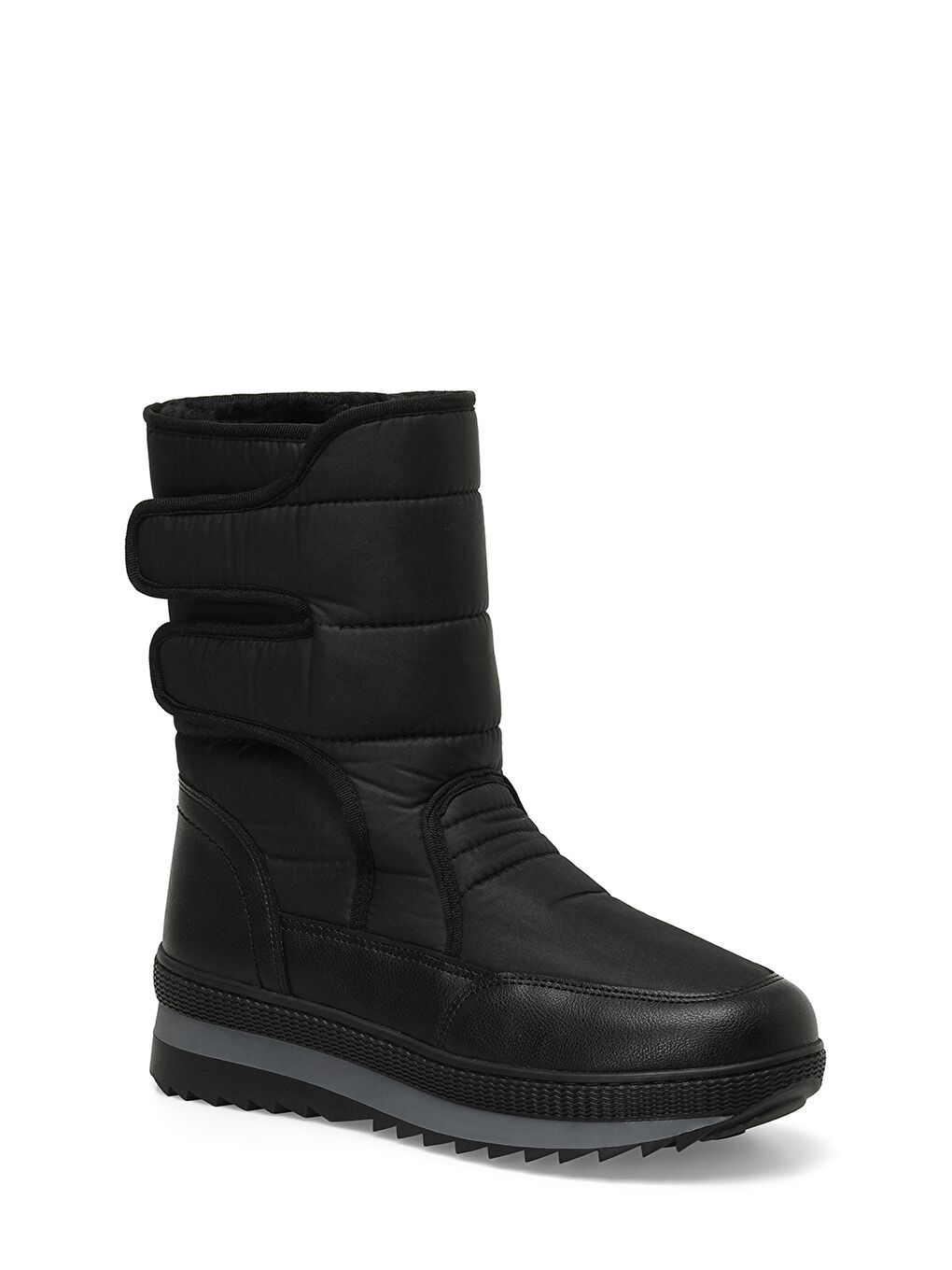 23K-284 3PR Siyah Kadın Kar Botu-1