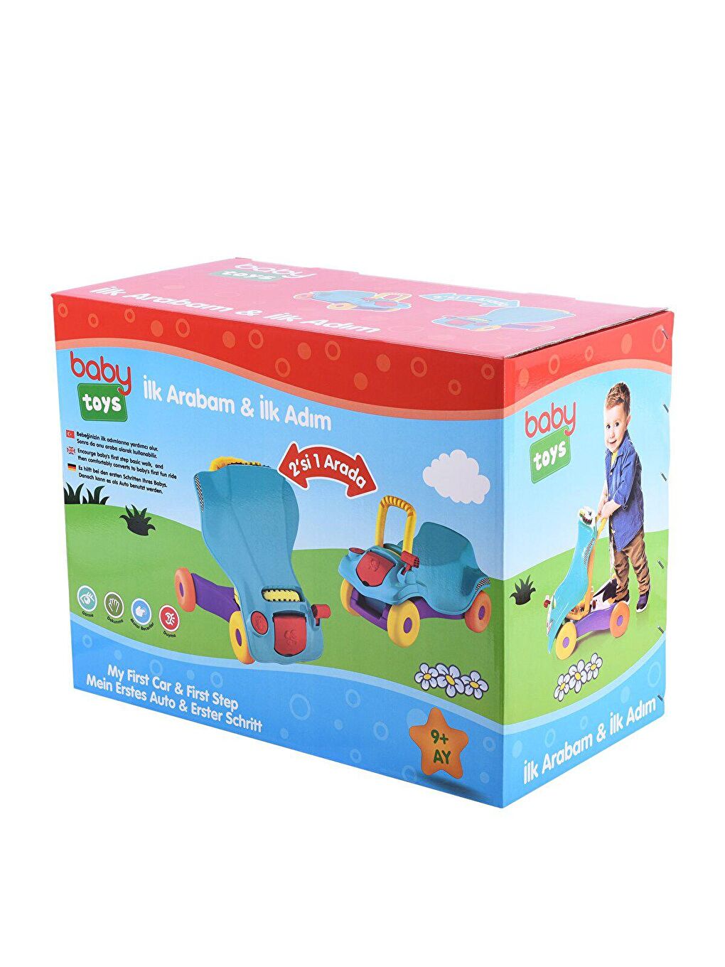 Baby Toys Karışık İlk Arabam İlk Adım - 1