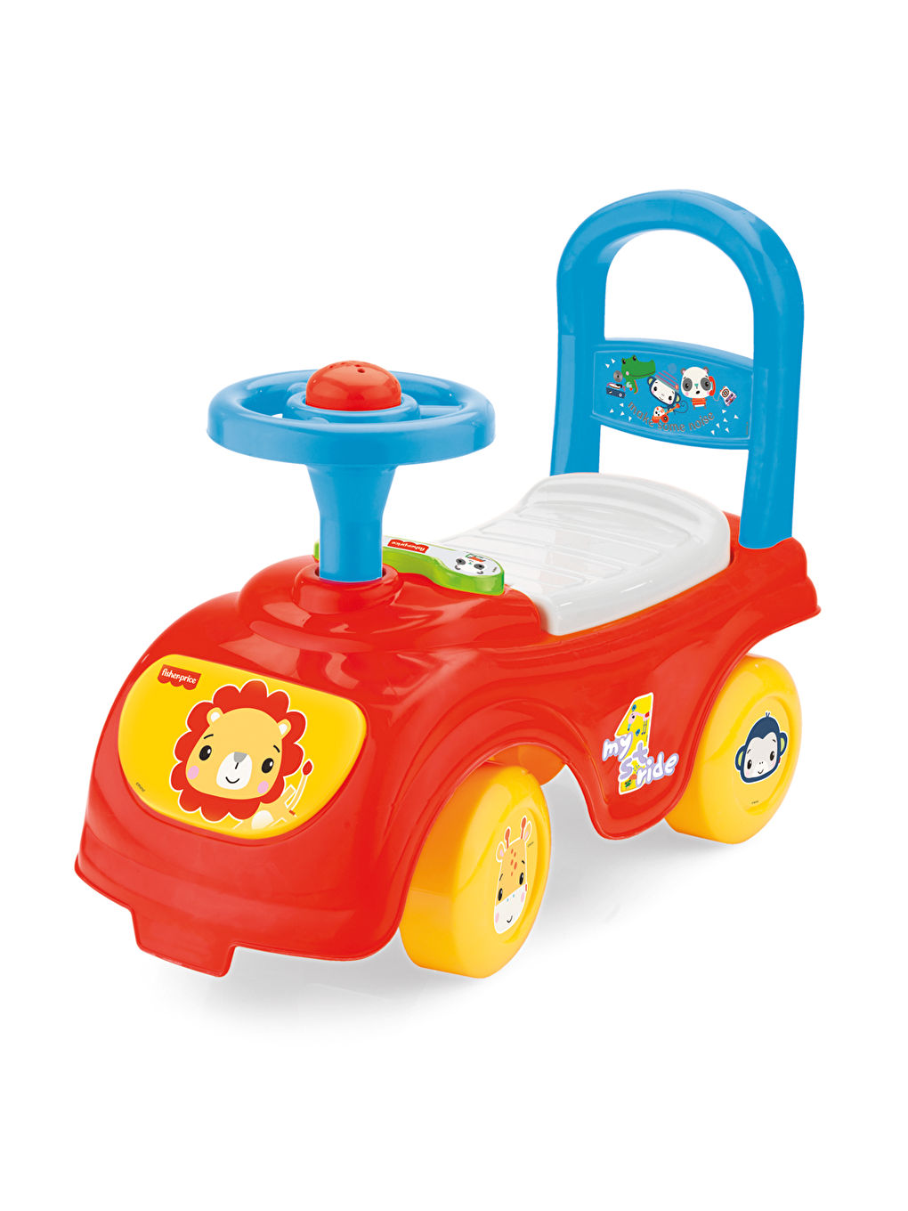 Dolu Lisanslı Beyaz Fisher Price İlk Arabam 1801