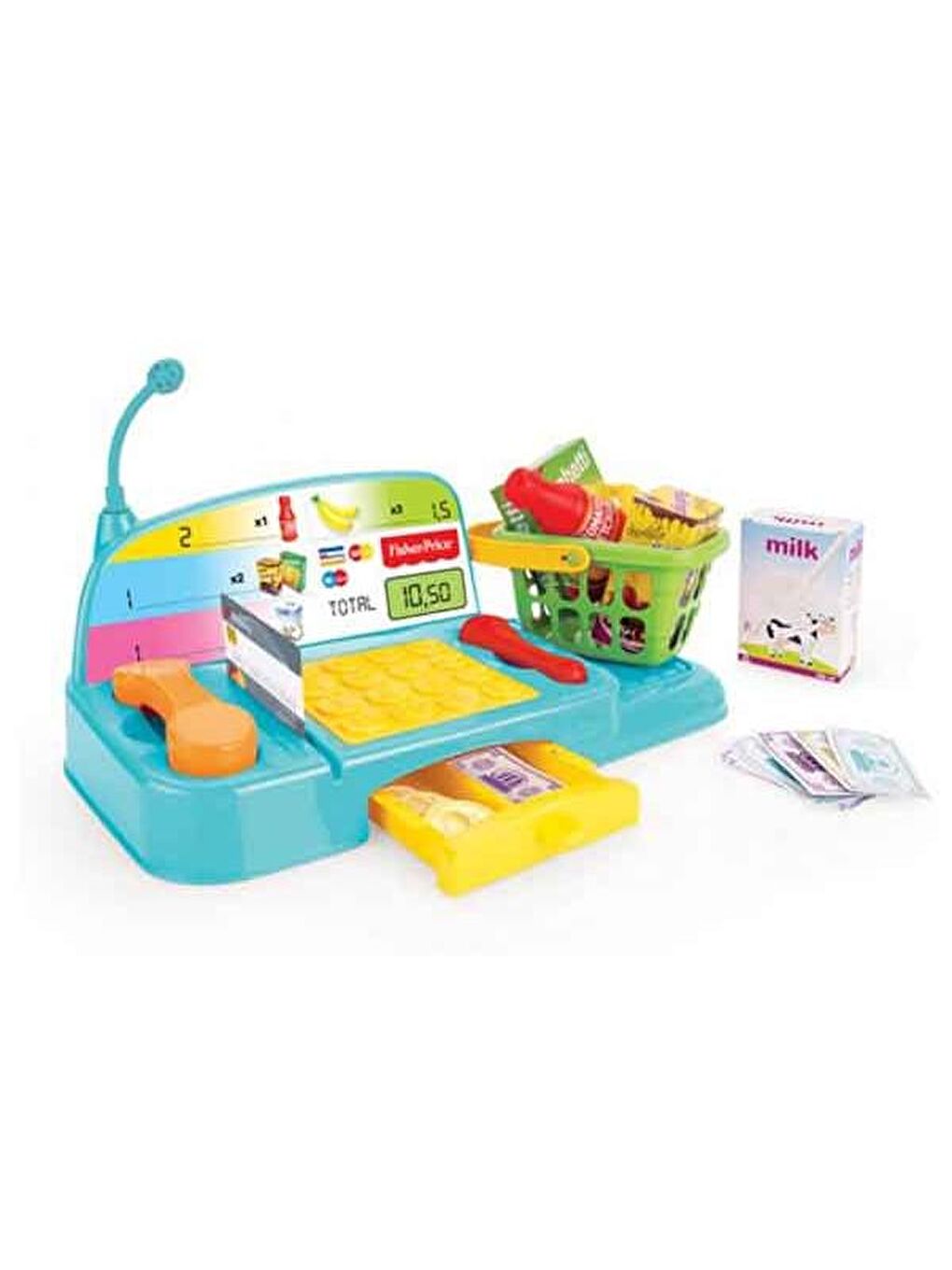 Dolu Lisanslı Renksiz Fisher Price Juinor Kasiyer 1805