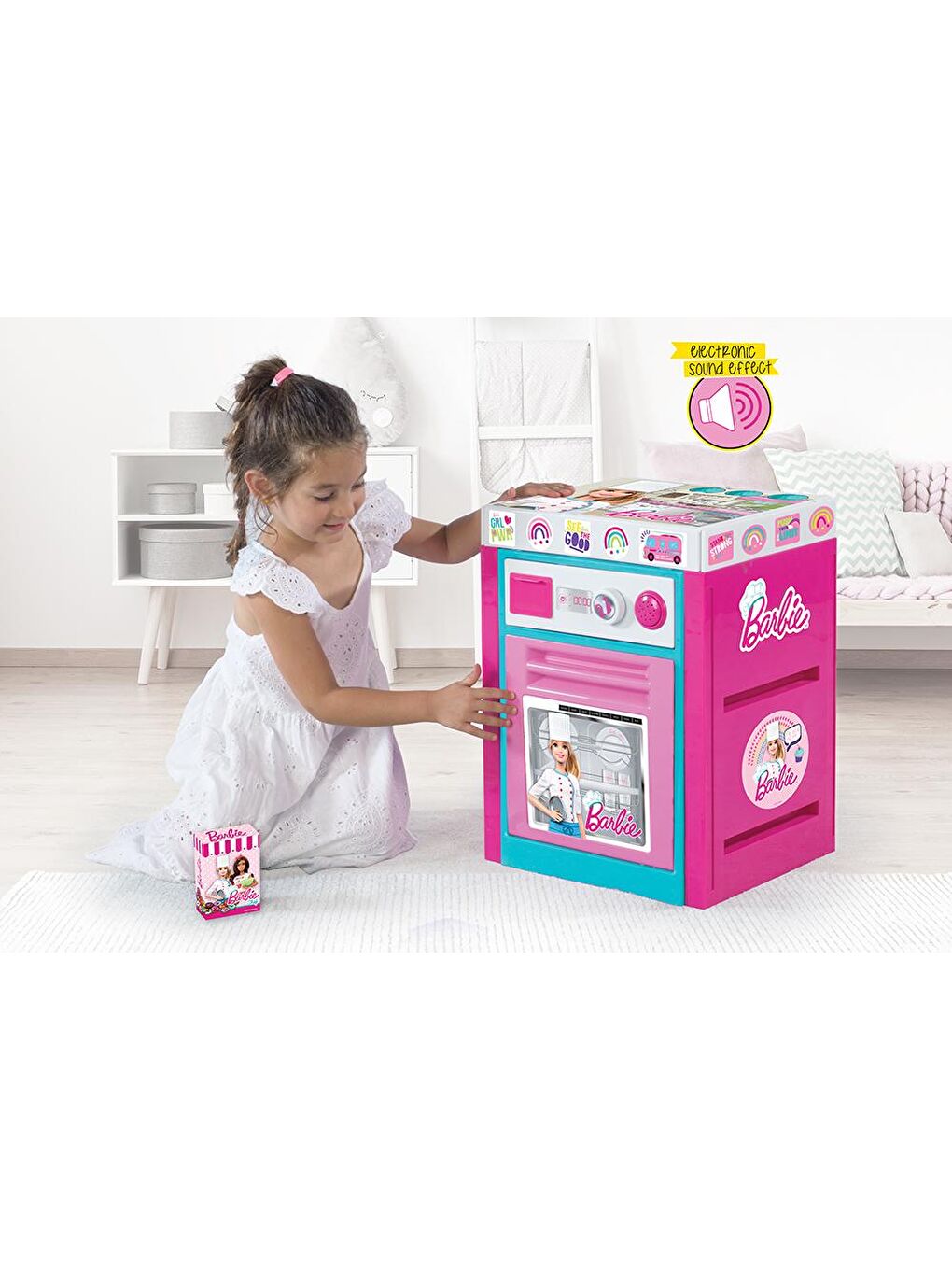 Dolu Lisanslı Renksiz Dolu Barbie Bulaşık Makinası 1612 - 2