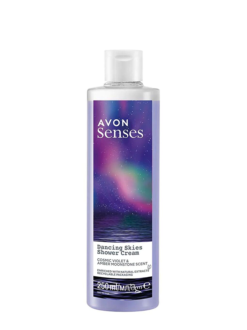 AVON Renksiz Senses Dancing Skies Menekşe ve Ahududu Kokulu Kremsi Duş Jeli 250 Ml.