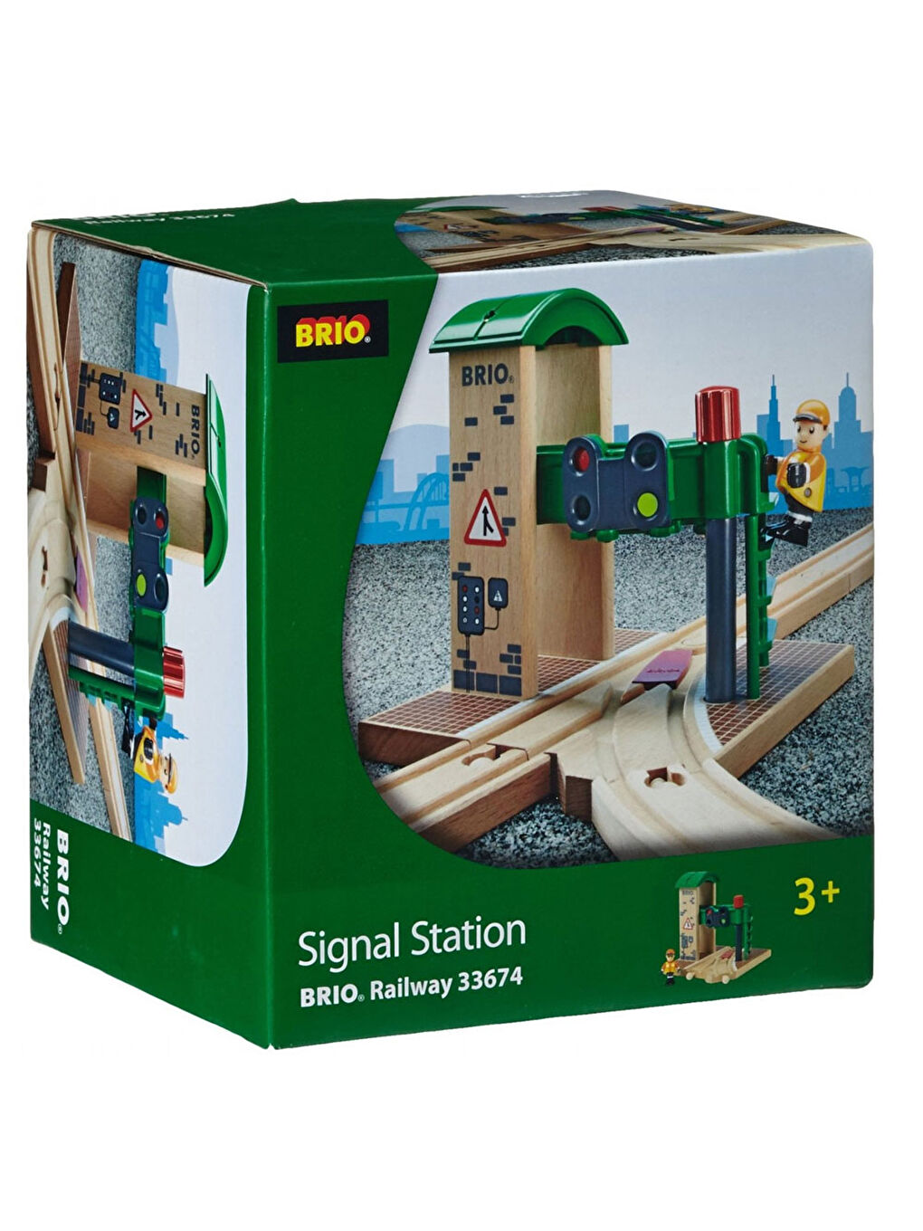 BRIO Renksiz Sinyal İstasyonu 33674 - 1