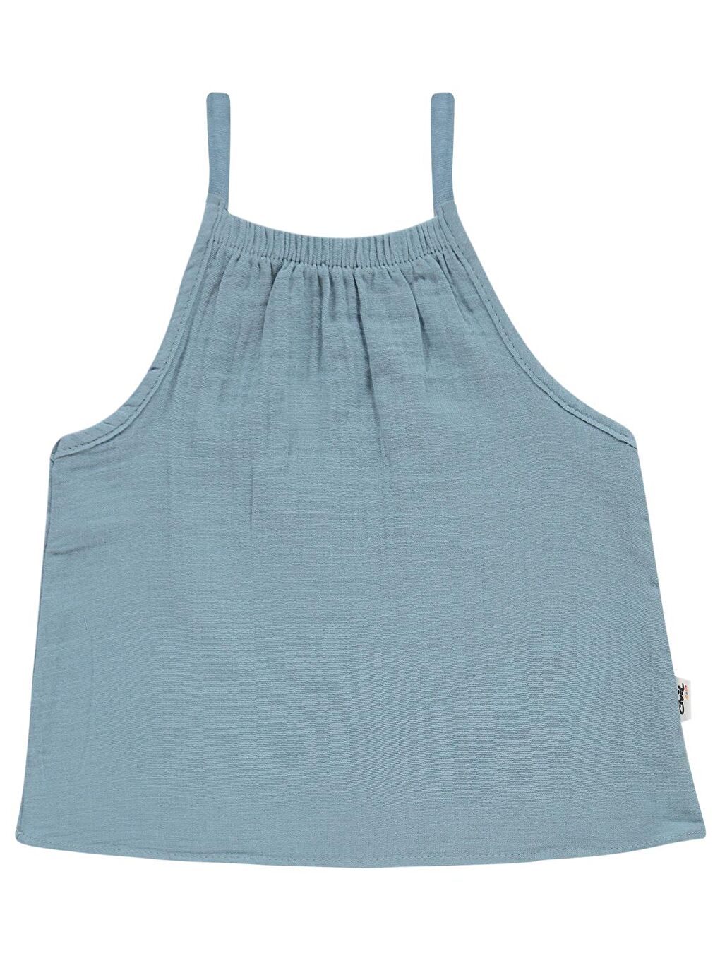 Petrol Baby Kız Bebek İp Askılı 6-18 Ay Takım - Yeşil-3