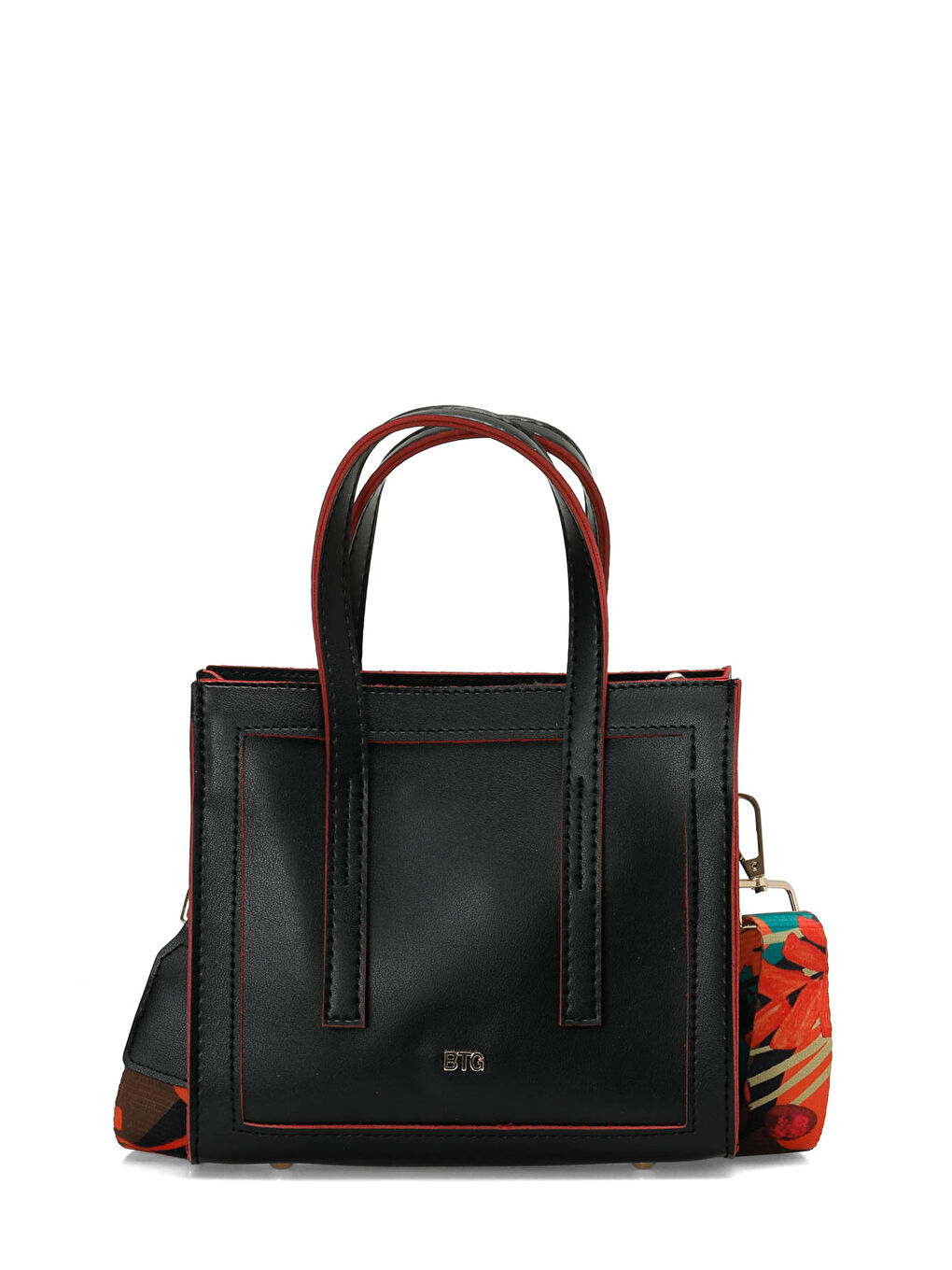 CLT RENKLI EL 6FX Siyah Kadın El ve Kol Çantası