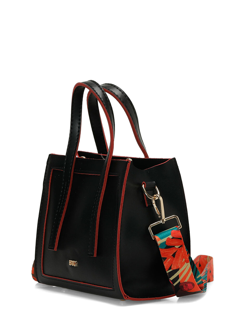 CLT RENKLI EL 6FX Siyah Kadın El ve Kol Çantası-1