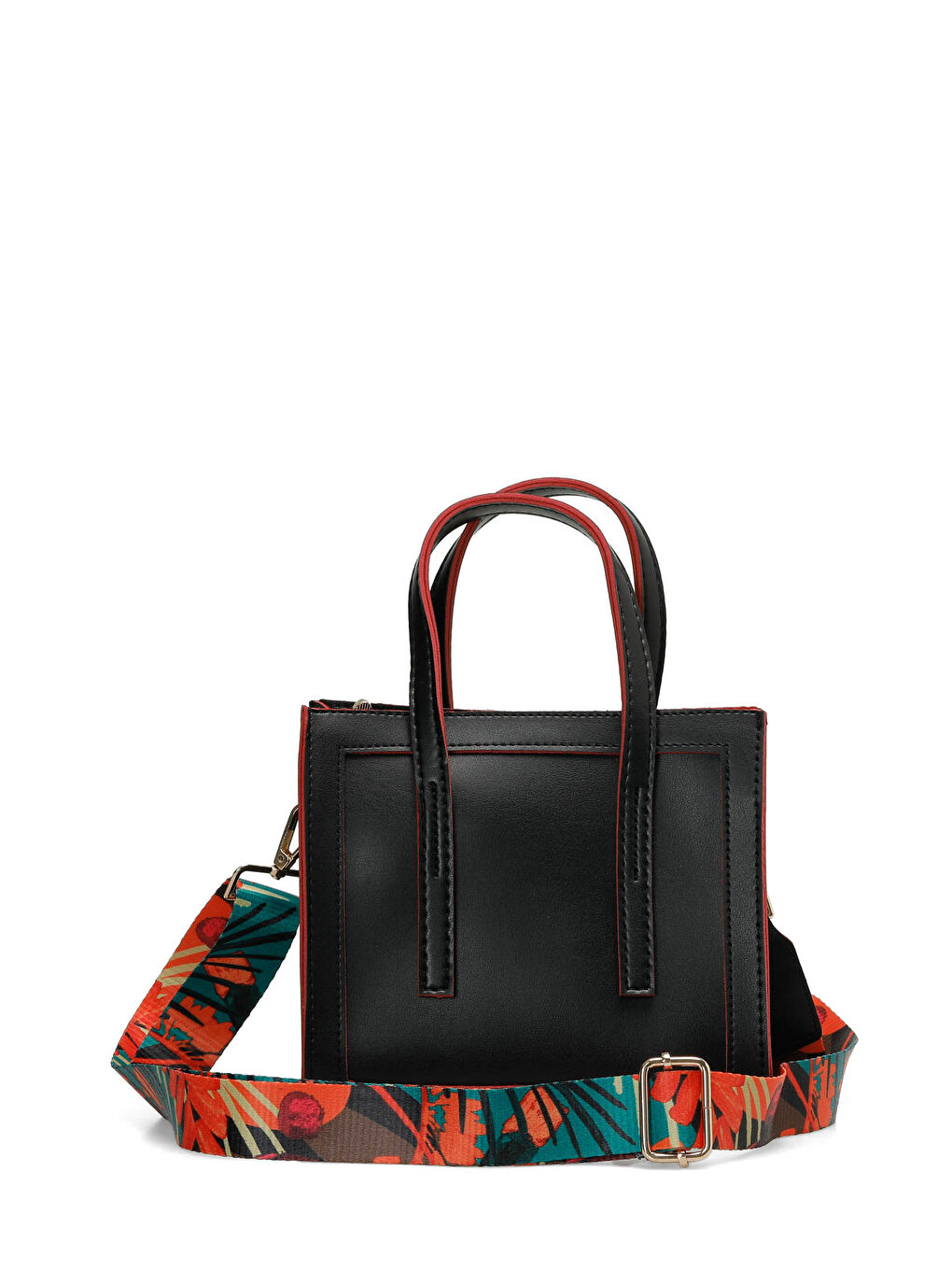 CLT RENKLI EL 6FX Siyah Kadın El ve Kol Çantası-2