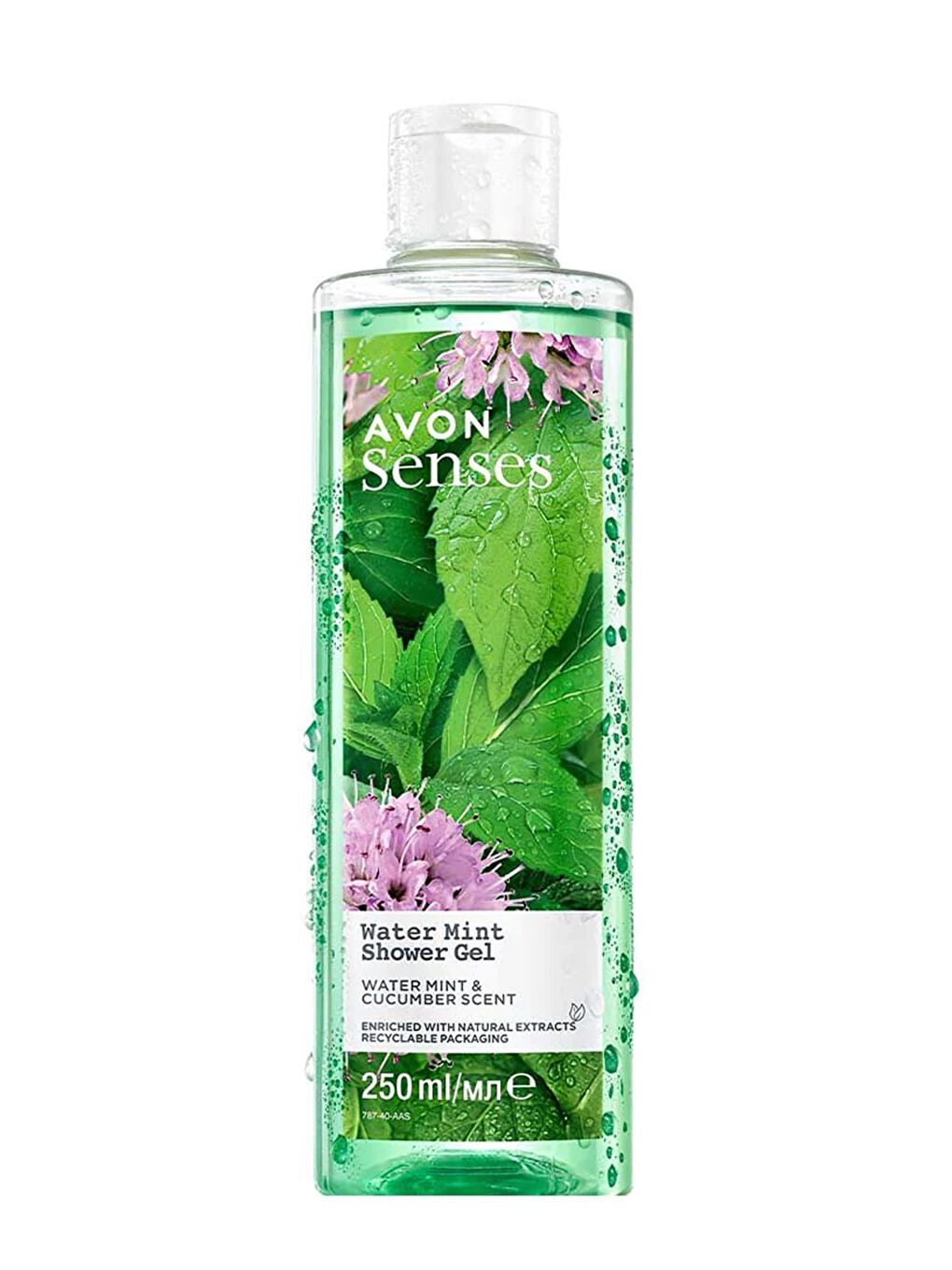 AVON Renksiz Senses Water Mint Nane ve Salatalık Kokulu Duş Jeli 250 Ml.