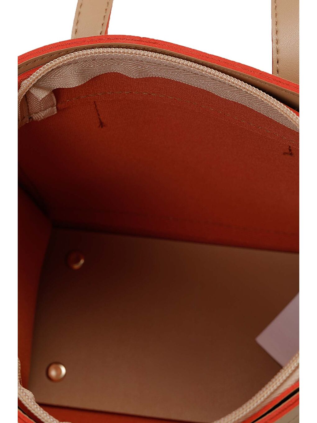 CLT RENKLI EL 6FX Bej Kadın El ve Kol Çantası-3