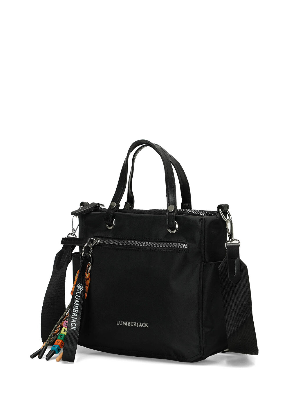 TEX SERI MINI EL 6FX Siyah Kadın Çapraz ve El Çantası-1