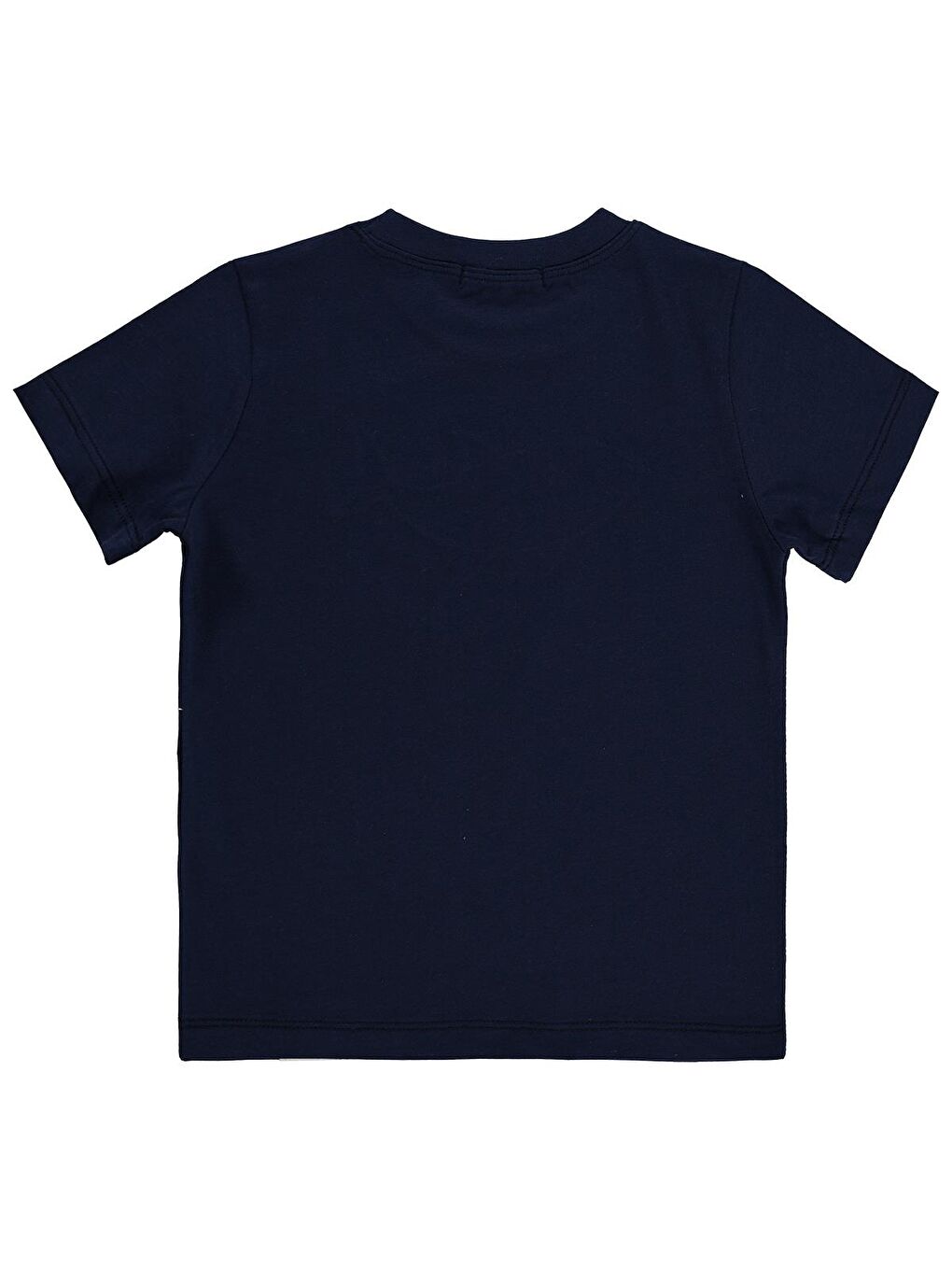 Boys Köpekbalığı Nakışlı 2-5 Yaş Tişört - Lacivert-1