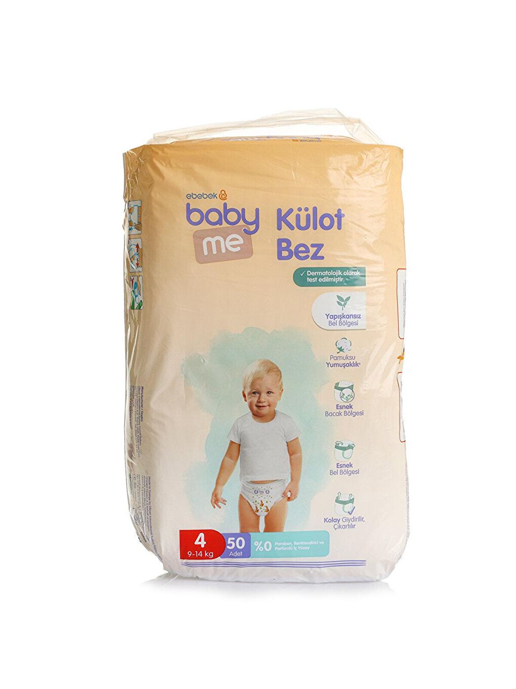 baby me Karışık Külot Bez Maxi 4 Numara 9-14 kg 50 Adet