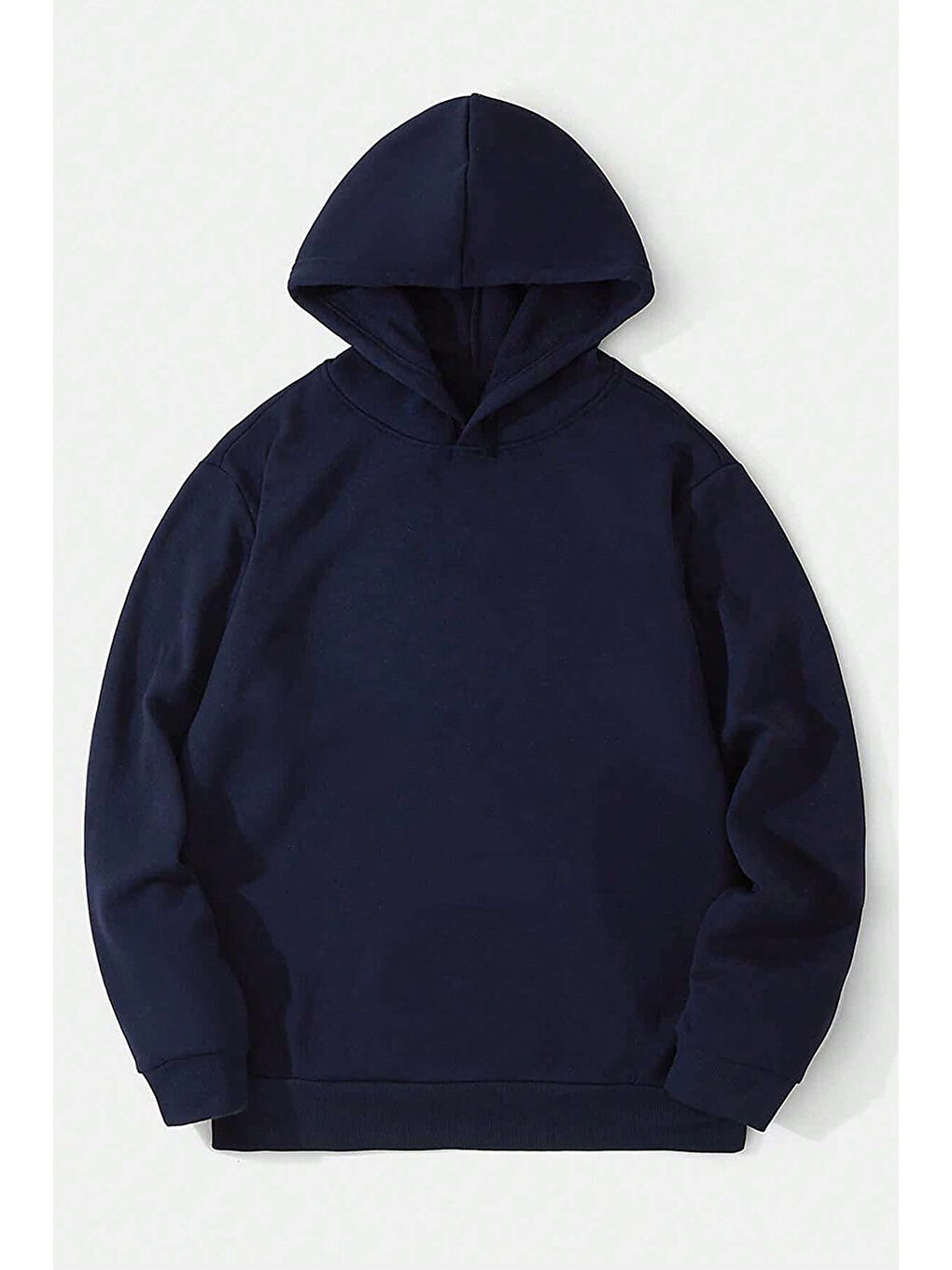 uyguntarz Açık Lacivert California Baskılı Oversize Sweatshirt - 1