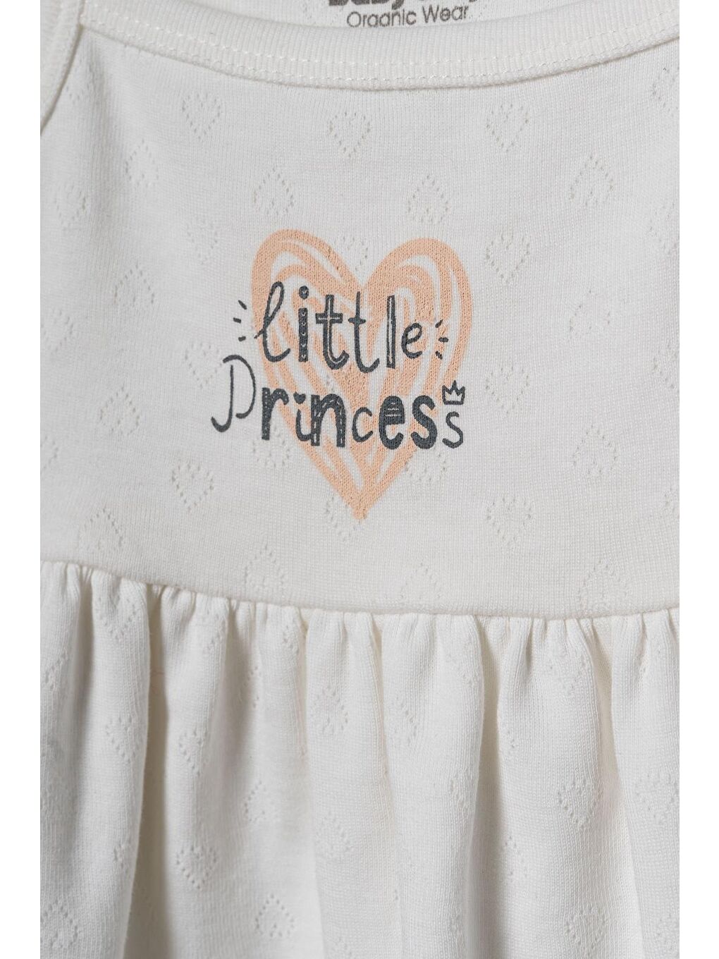 Pembe Bebek Elbise %100 Organic Pamuk Yenidoğan Serisi-CSYR4558-1