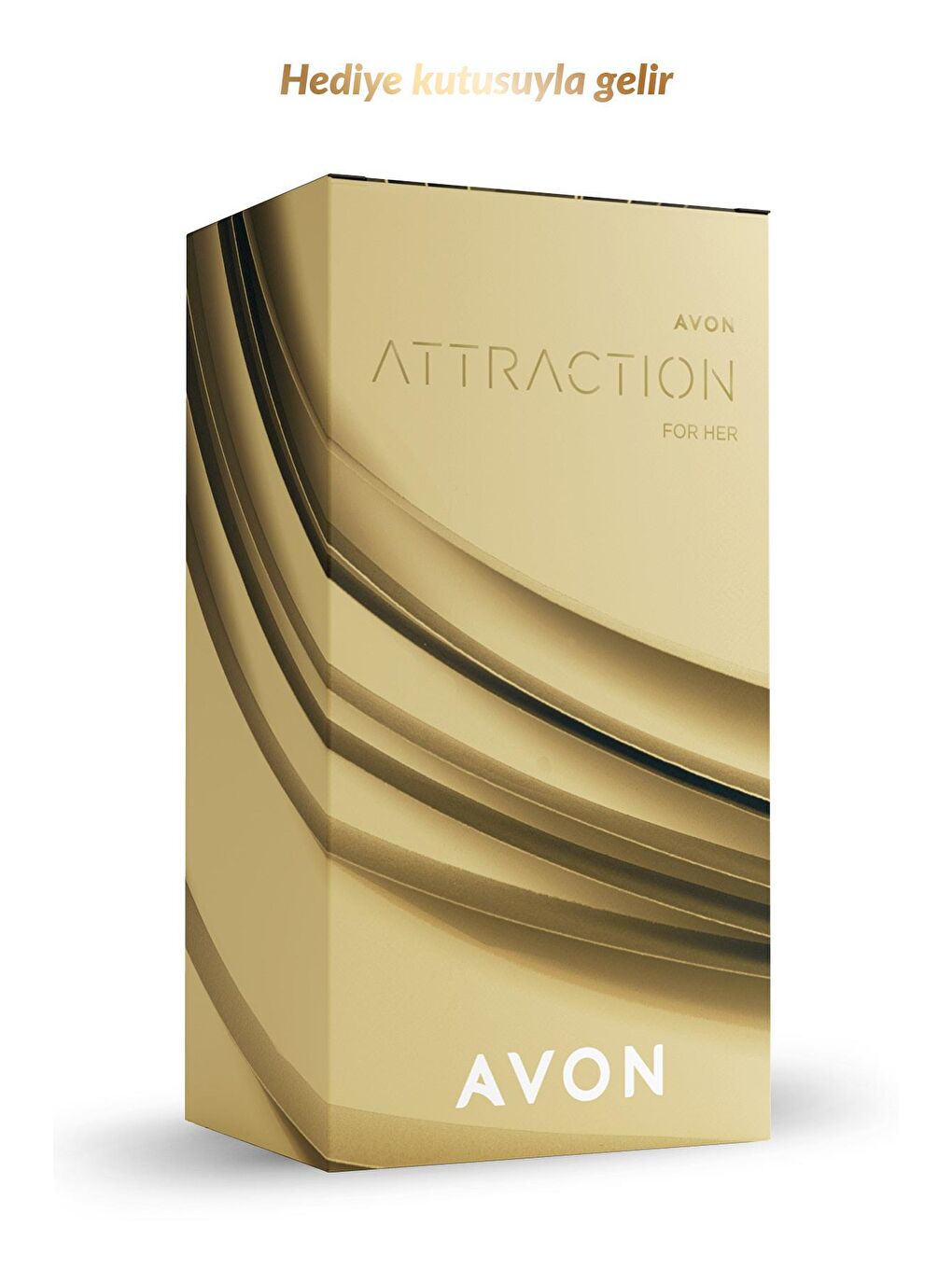 AVON Attraction Kadın Parfüm Edp 50 Ml. ve Vücut Losyonu 125 Ml. Hediye Paketi - 4