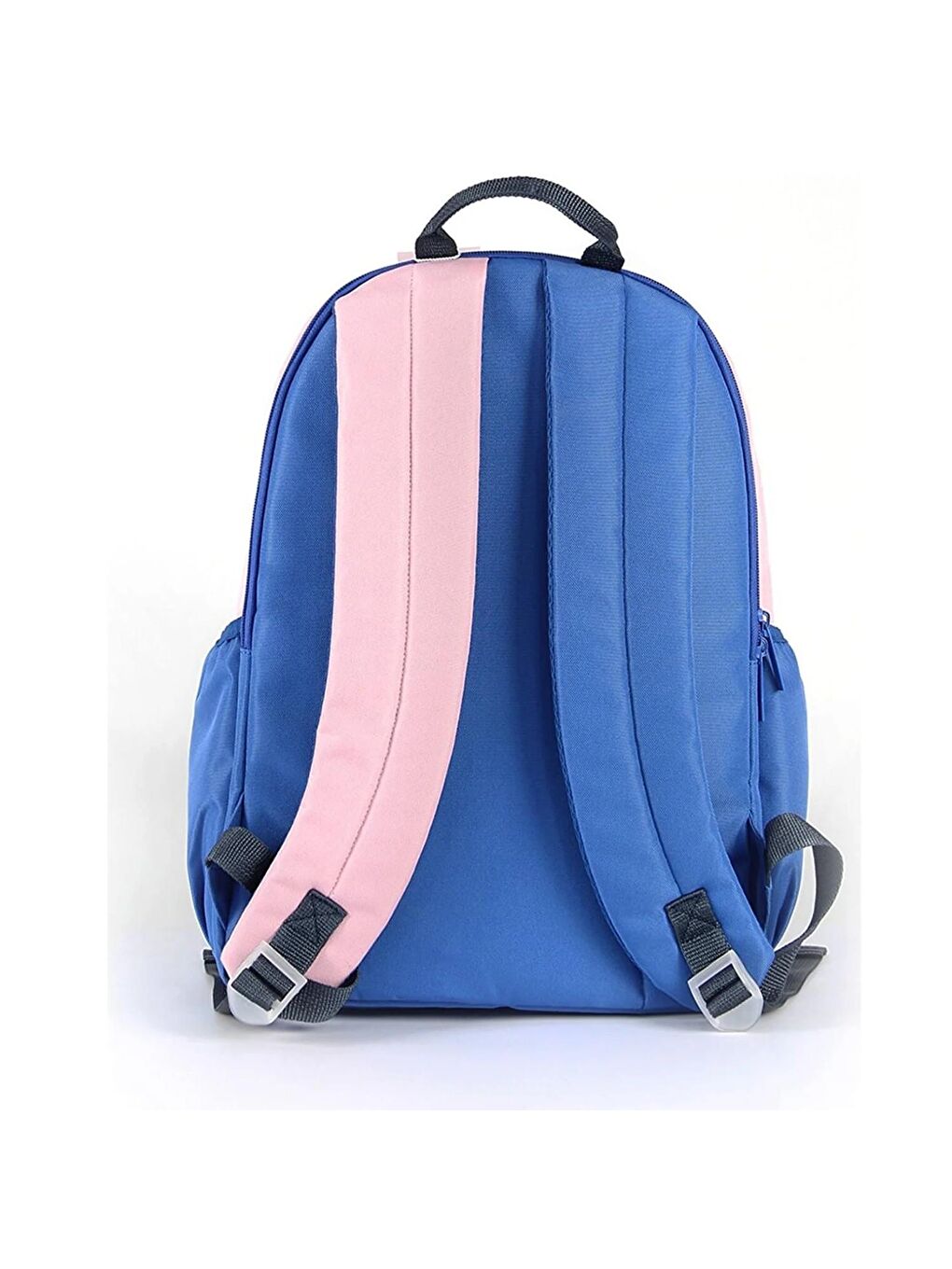 Bölmeli Okul Sırt Çantası 3 Bölmeli Pembe-3
