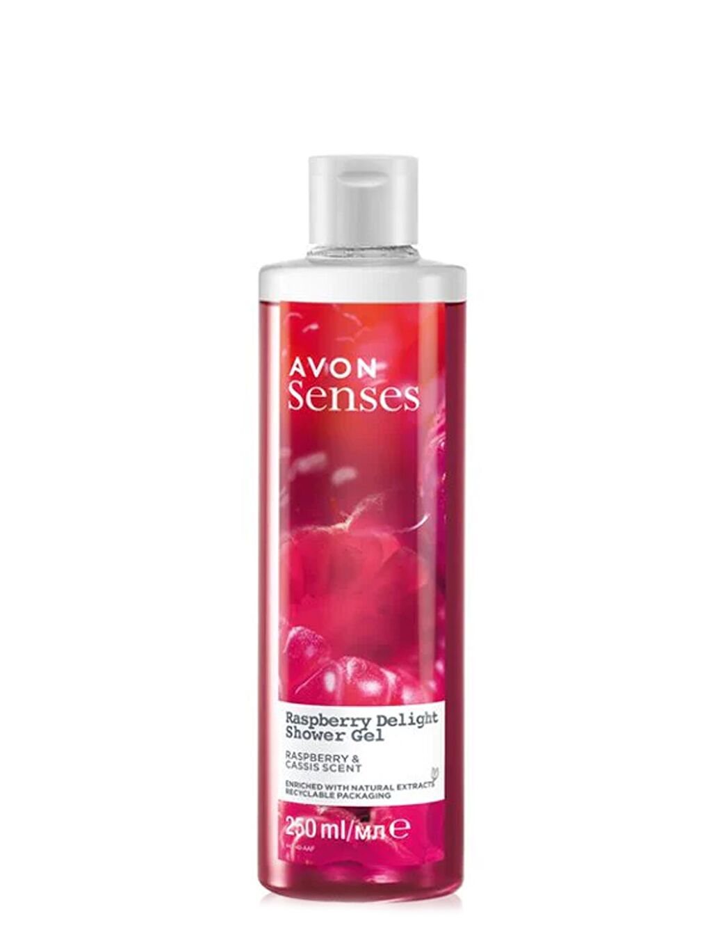 AVON Renksiz Raspberry Delight Frambuaz ve Frenk Üzümü Kokulu Duş Jeli 250 Ml.