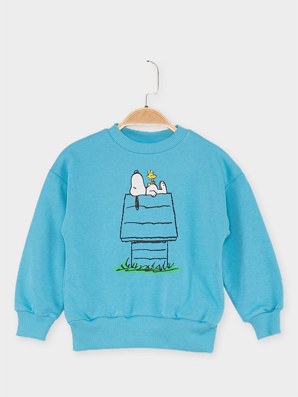 Supermino Petrol Snoopy Lisanslı Çocuk Sweattshirt 21625