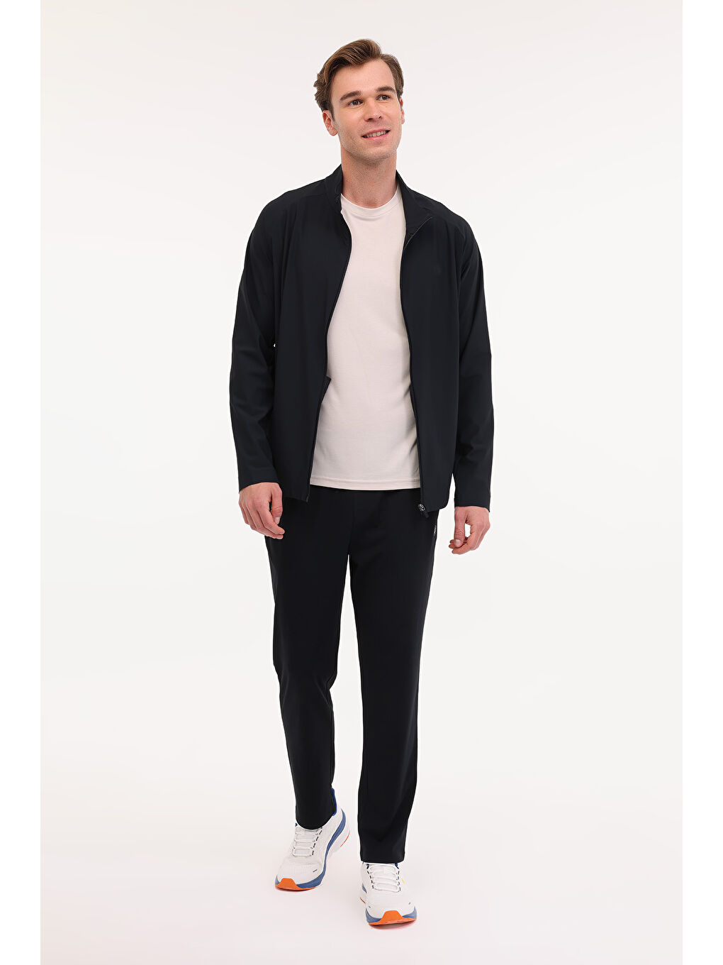 ML CRIS 18NS284 5FX Siyah Erkek Eşofman Üstü-2